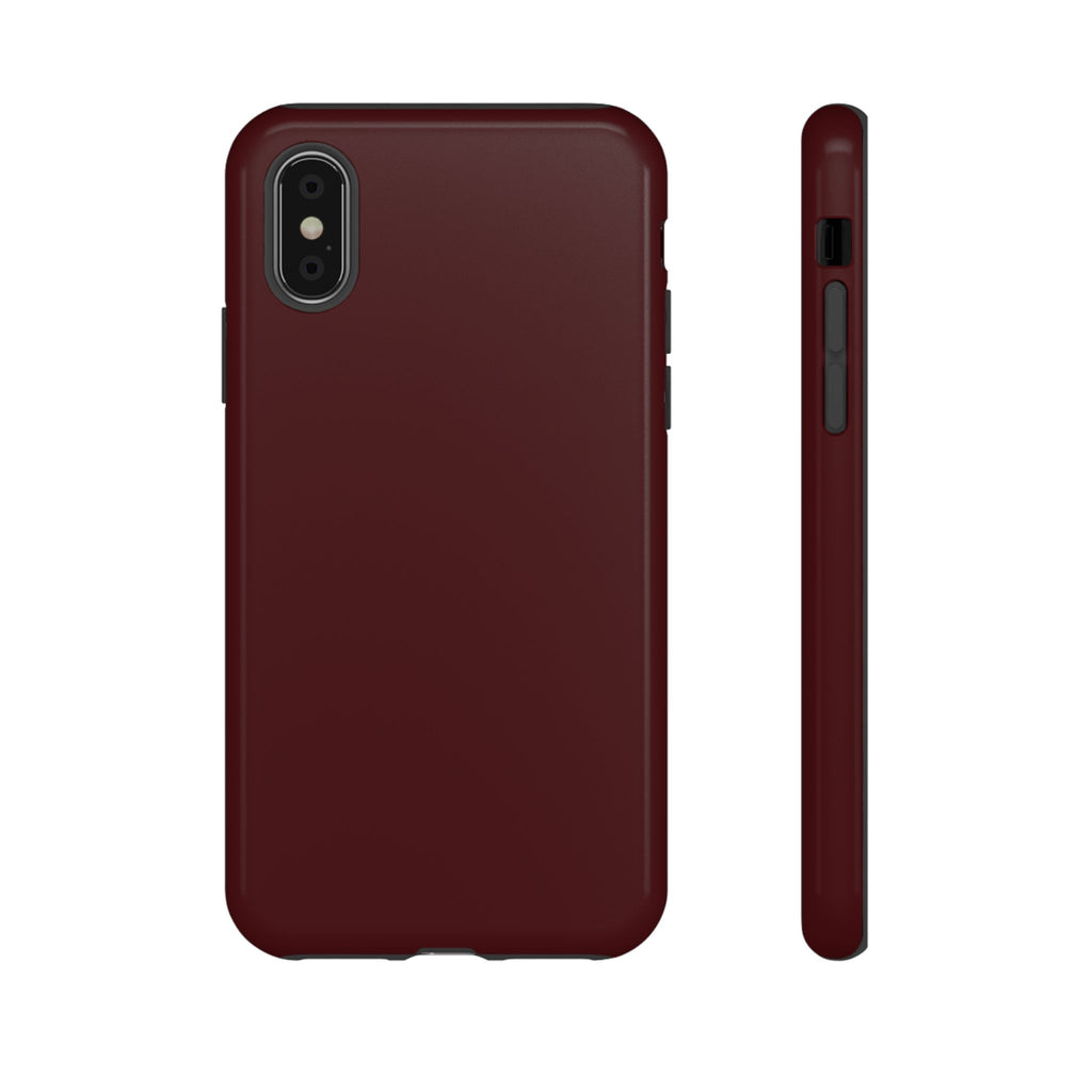Maroon Tough Phone Case