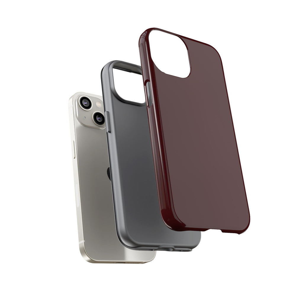 Maroon Tough Phone Case