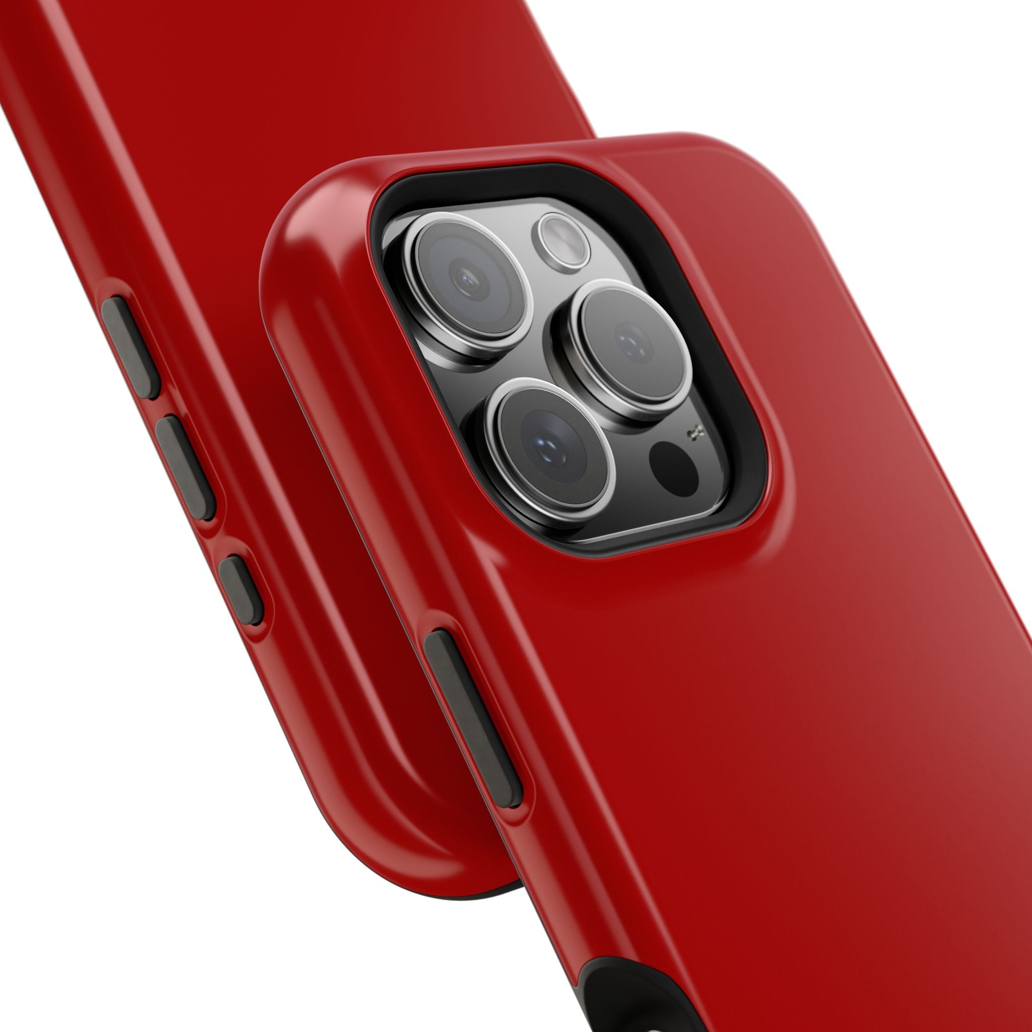 Magnetic Impact-Resistant Phone Case — Red Retro 'BLESTA' Design