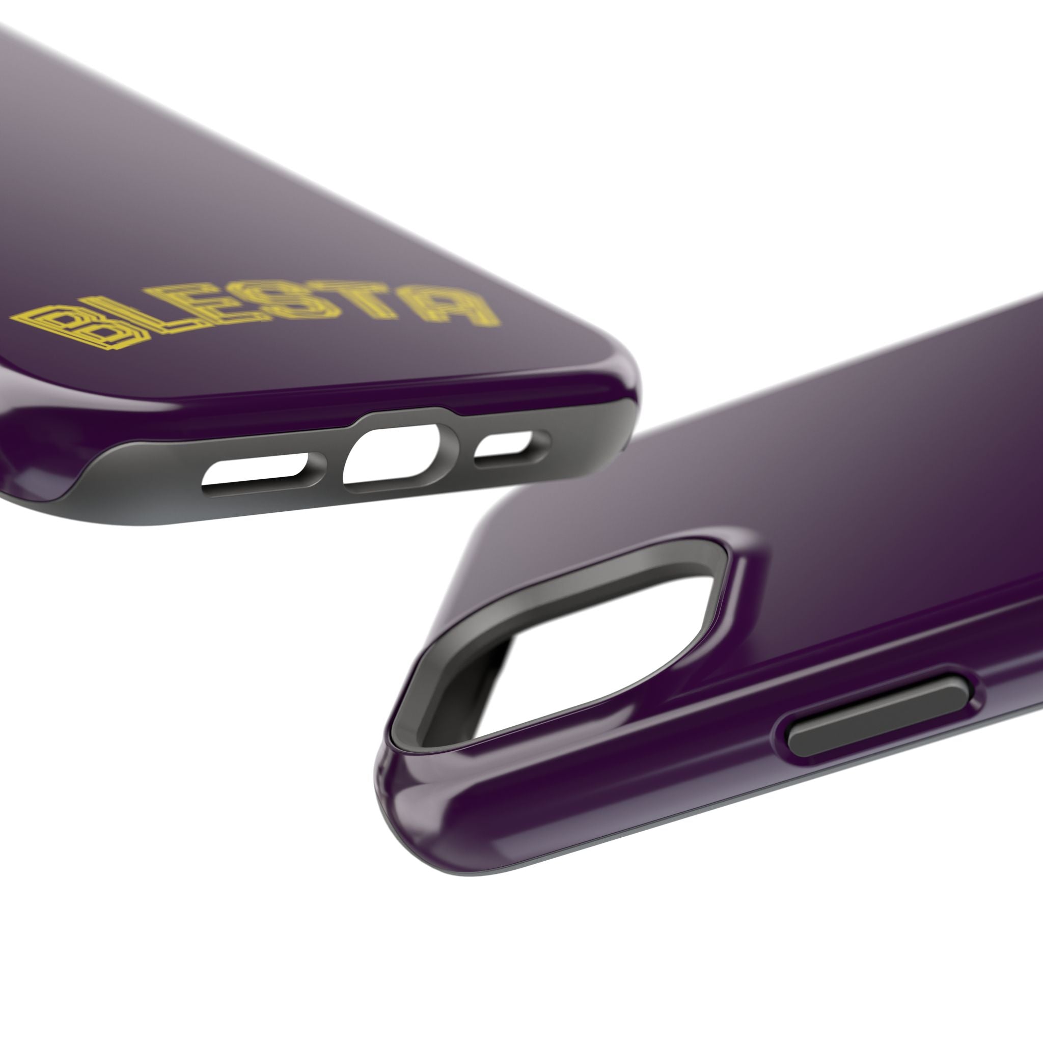 Magnetic Impact-Resistant Phone Case — “BLESTA” Retro Varsity Logo