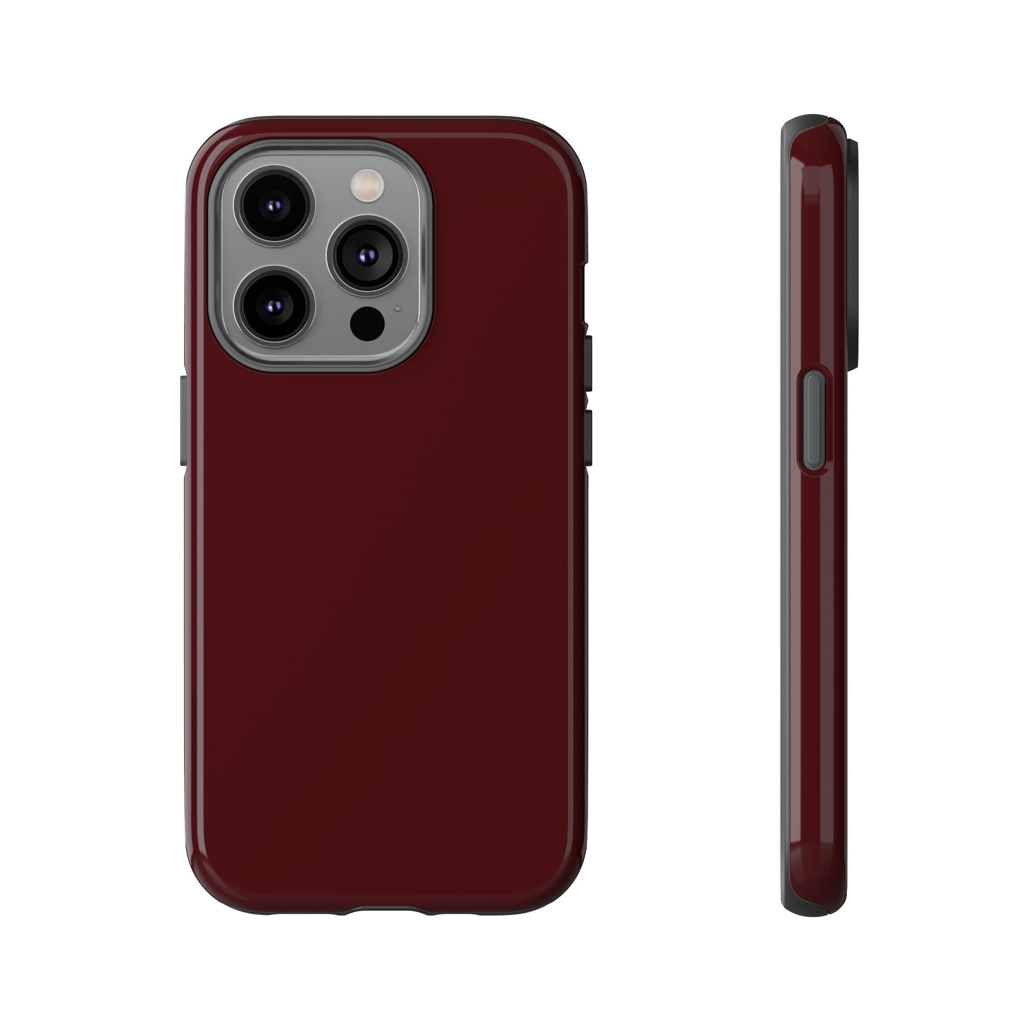 Maroon Tough Phone Case