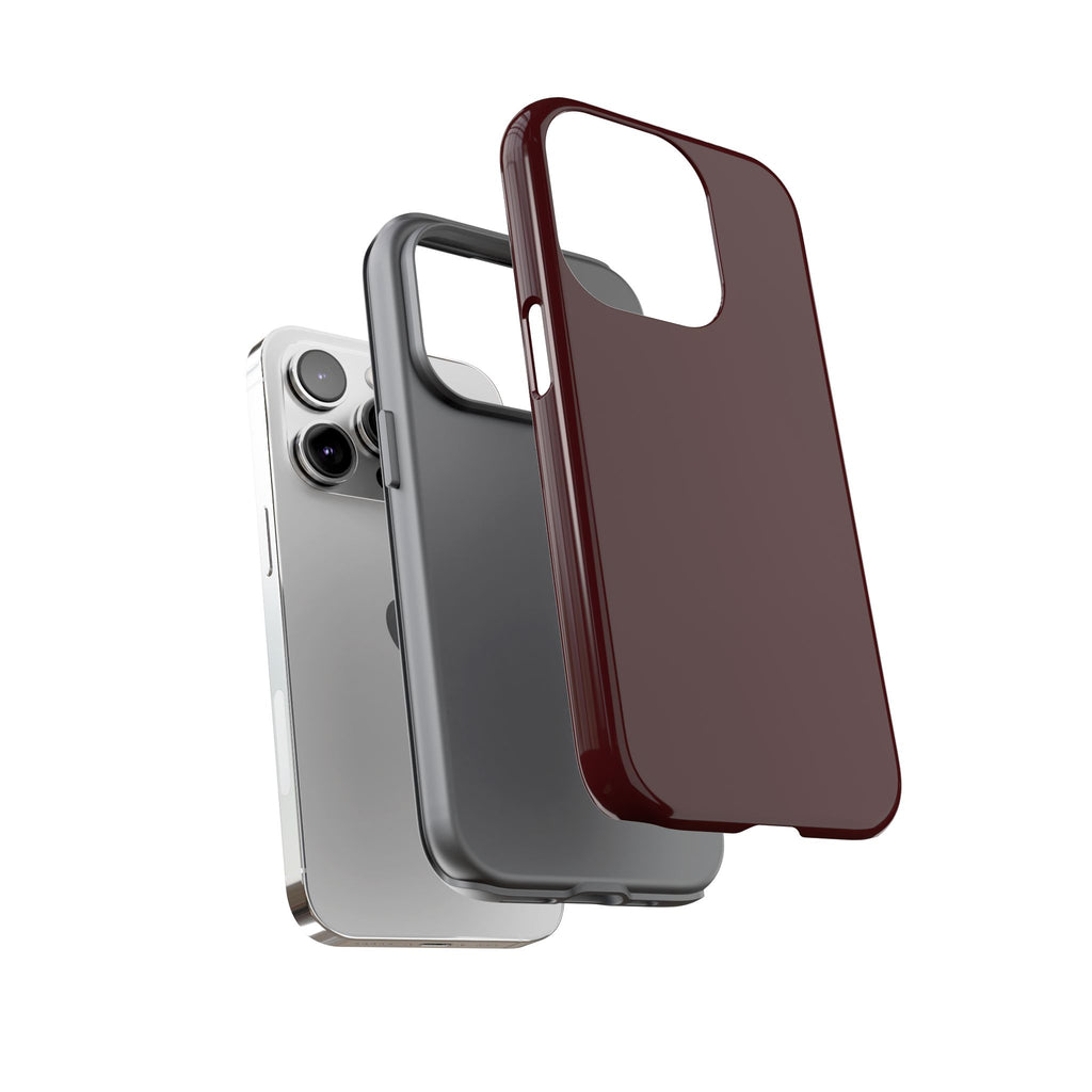 Maroon Tough Phone Case