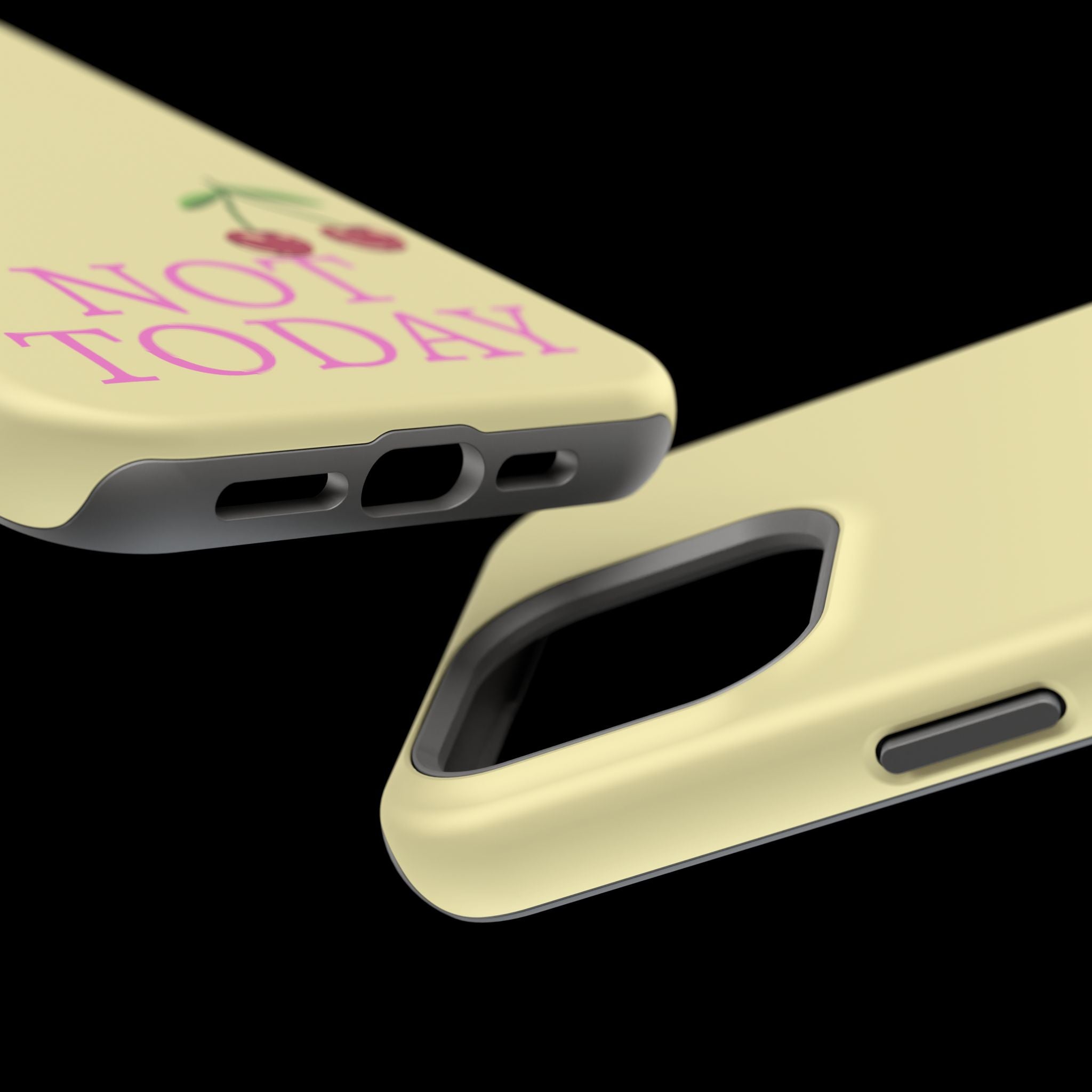 Not Today Cherry Phone Case