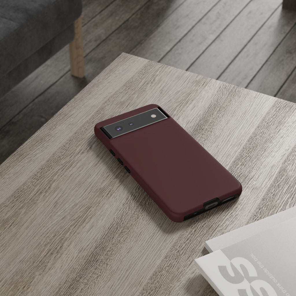 Maroon Tough Phone Case