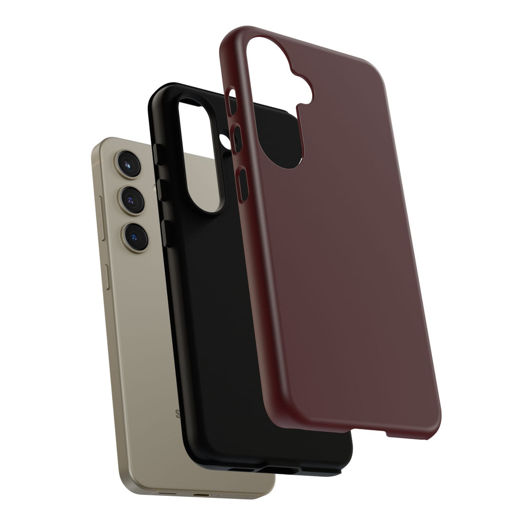 Maroon Tough Phone Case