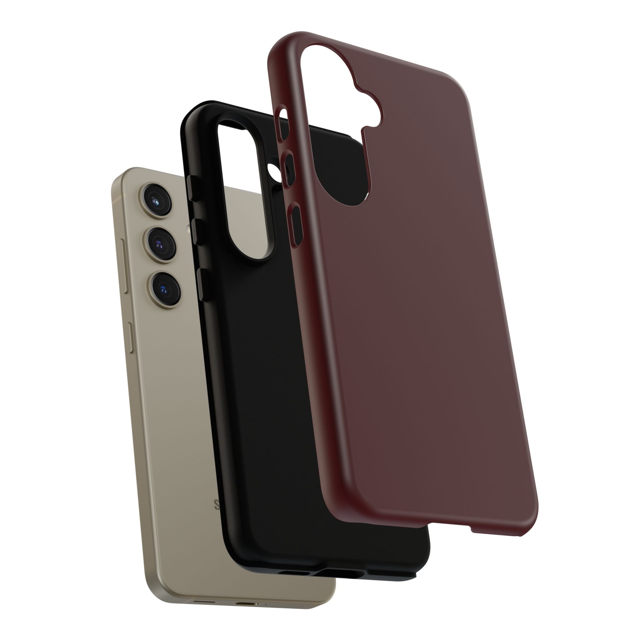 Maroon Tough Phone Case