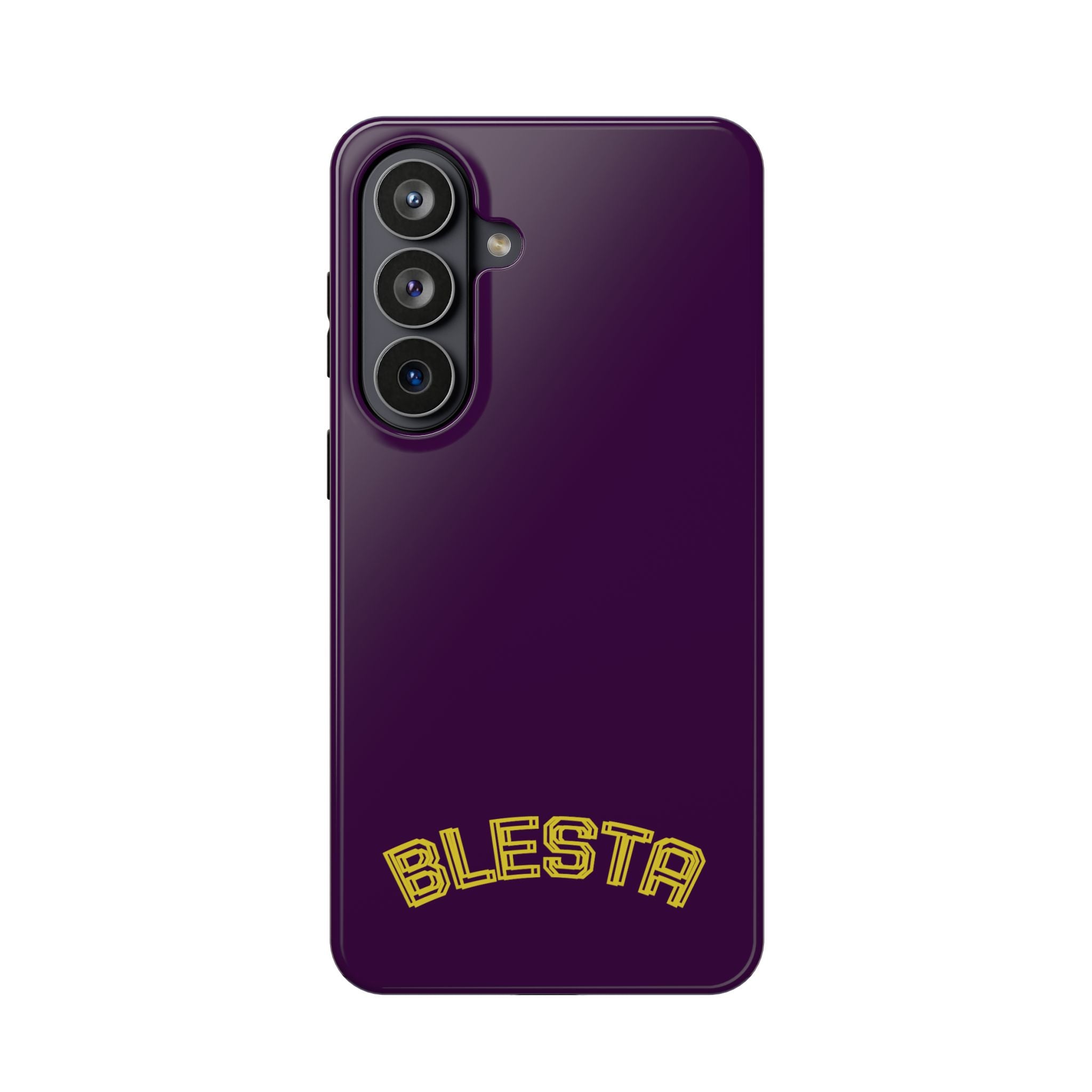 Magnetic Impact-Resistant Phone Case — “BLESTA” Retro Varsity Logo
