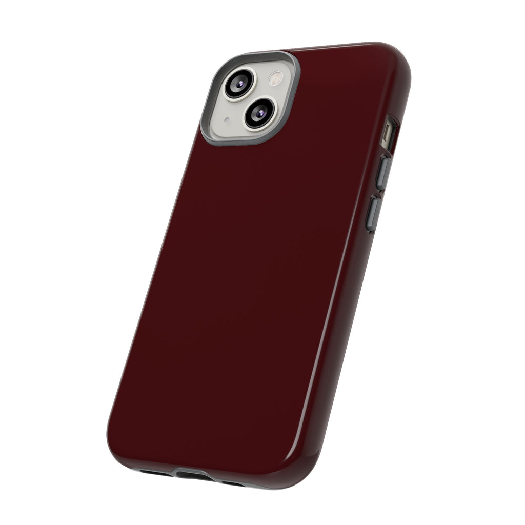 Maroon Tough Phone Case