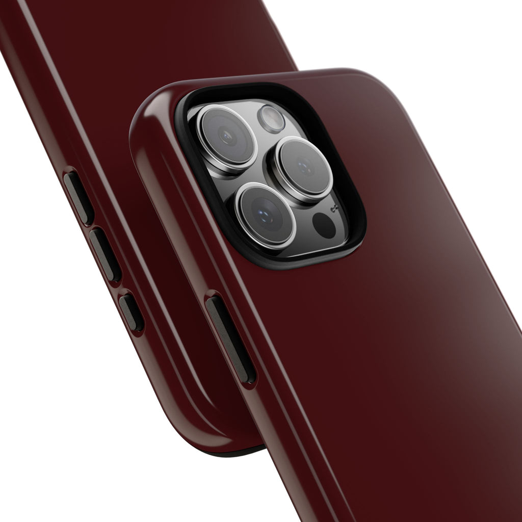 Maroon Tough Phone Case