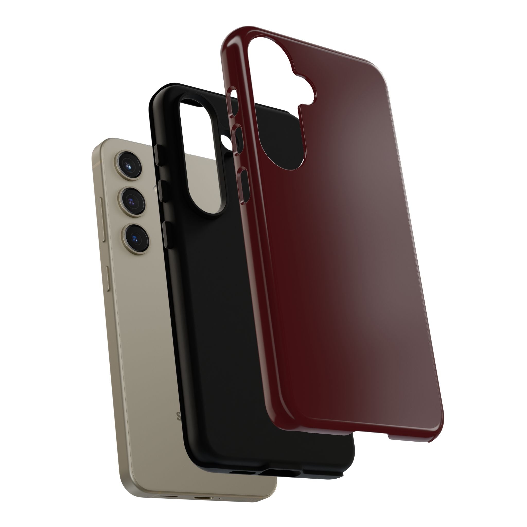 Maroon Tough Phone Case