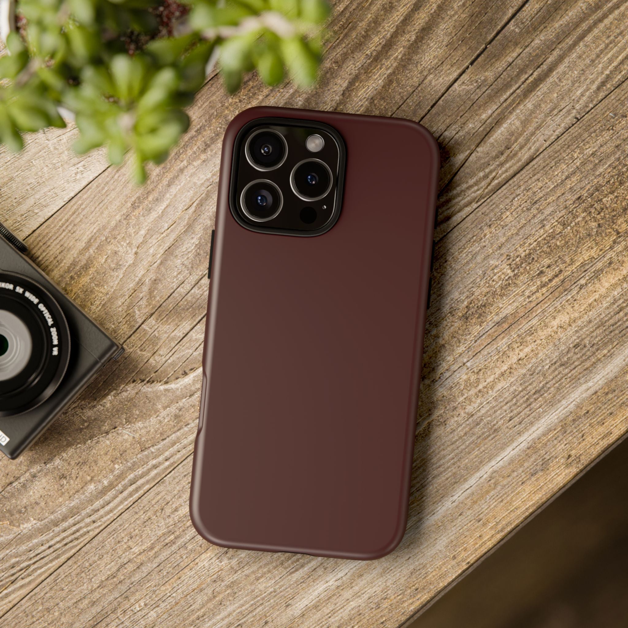 Maroon Tough Phone Case