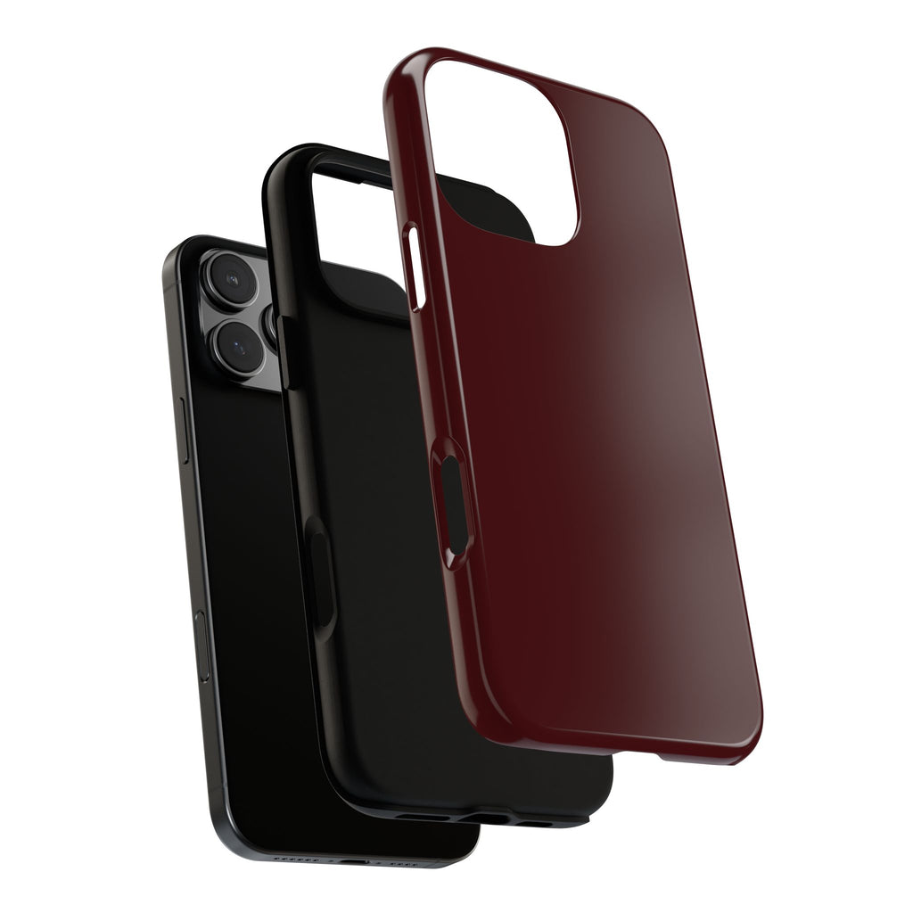 Maroon Tough Phone Case