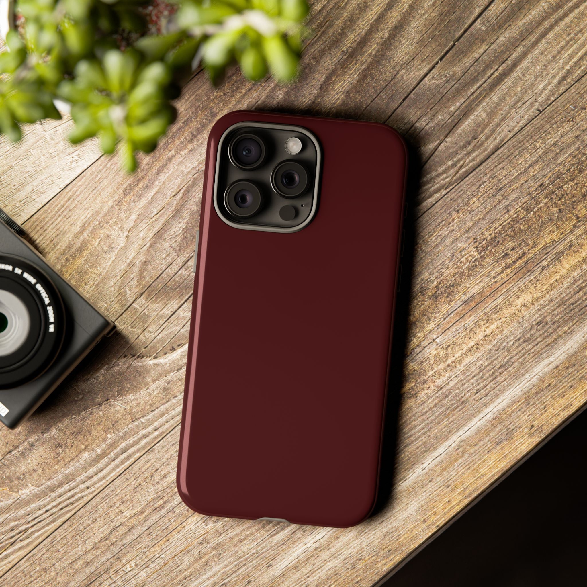 Maroon Tough Phone Case