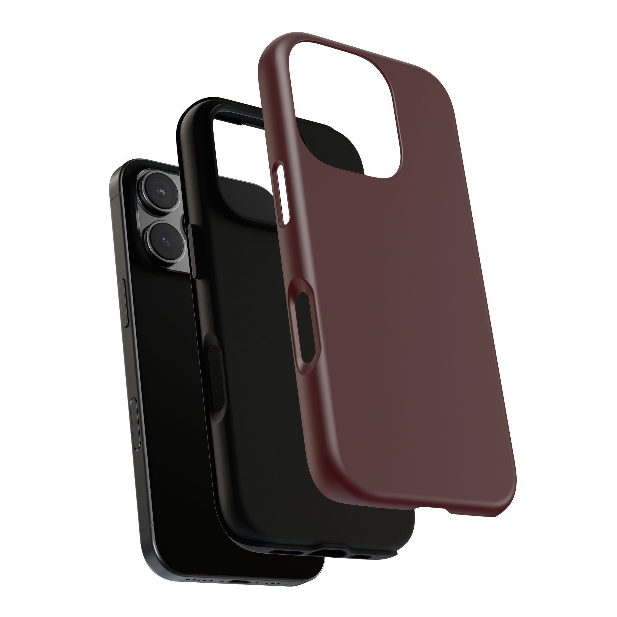 Maroon Tough Phone Case