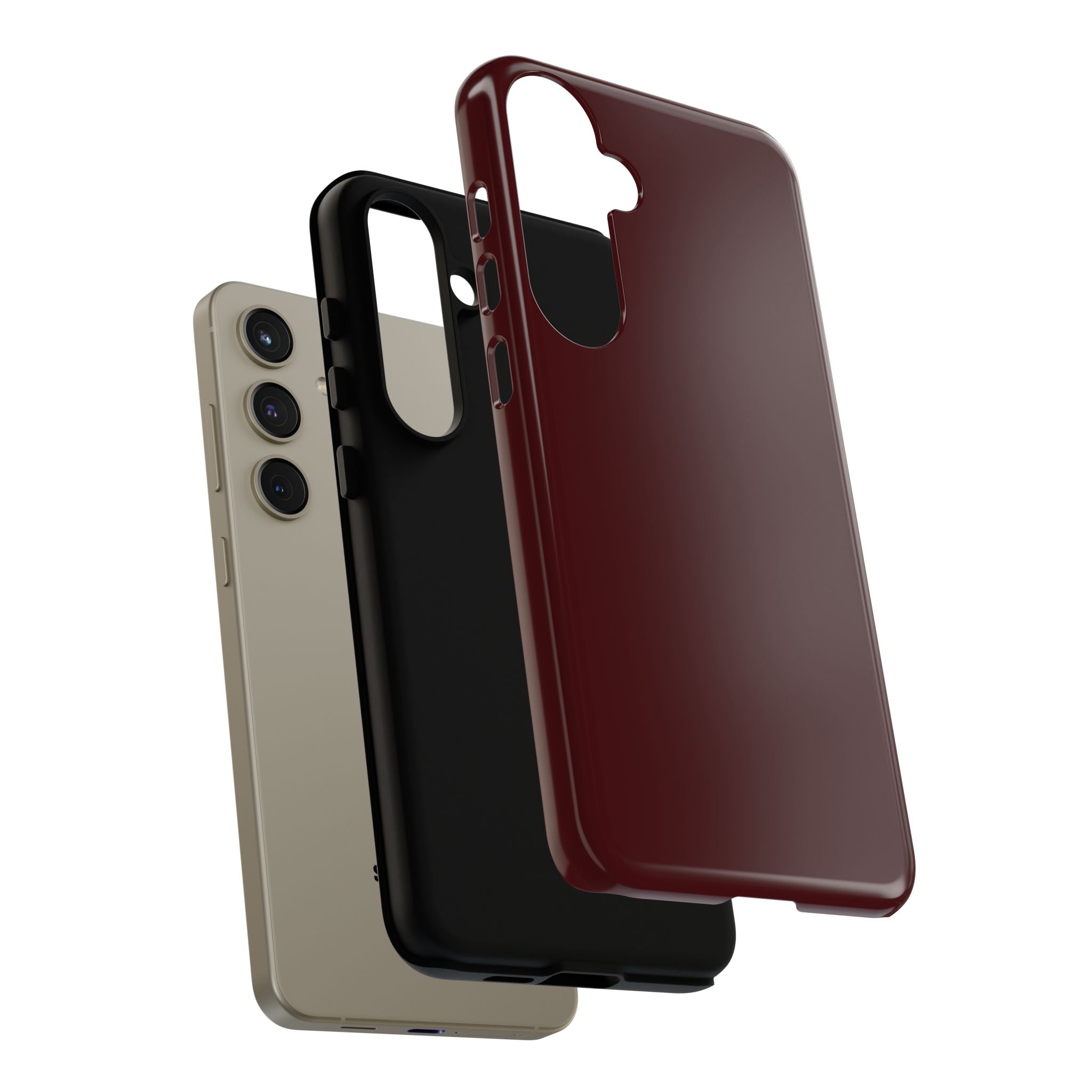 Maroon Tough Phone Case