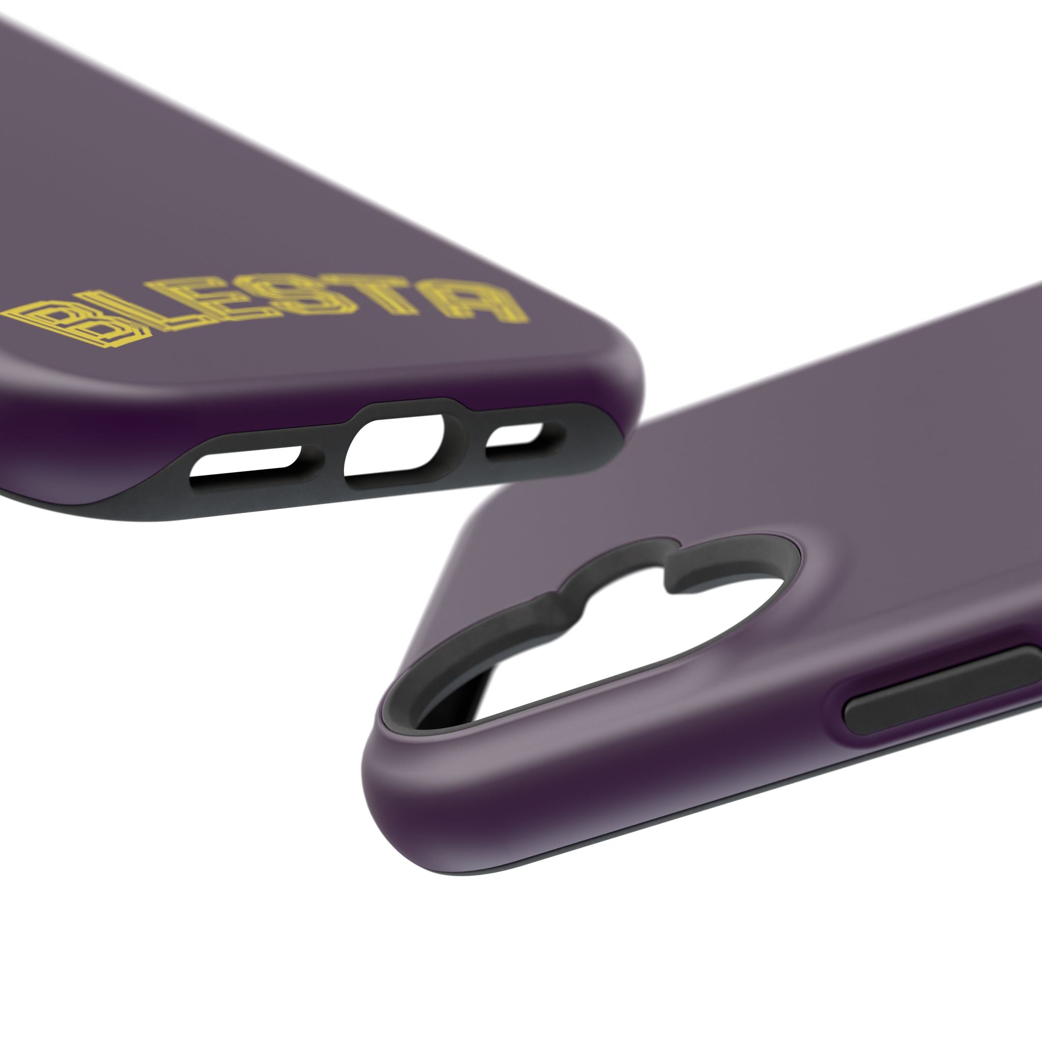 Magnetic Impact-Resistant Phone Case — “BLESTA” Retro Varsity Logo