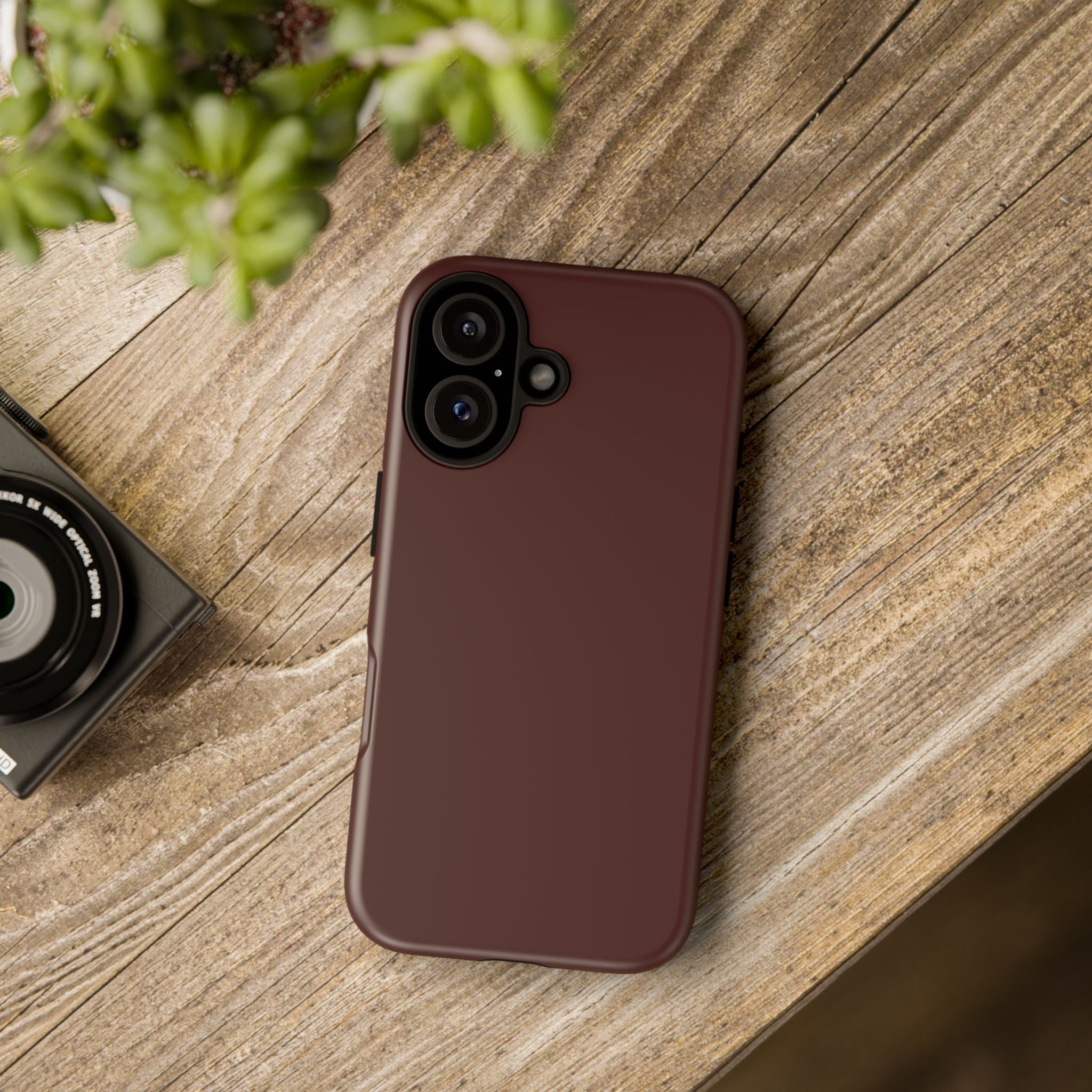 Maroon Tough Phone Case