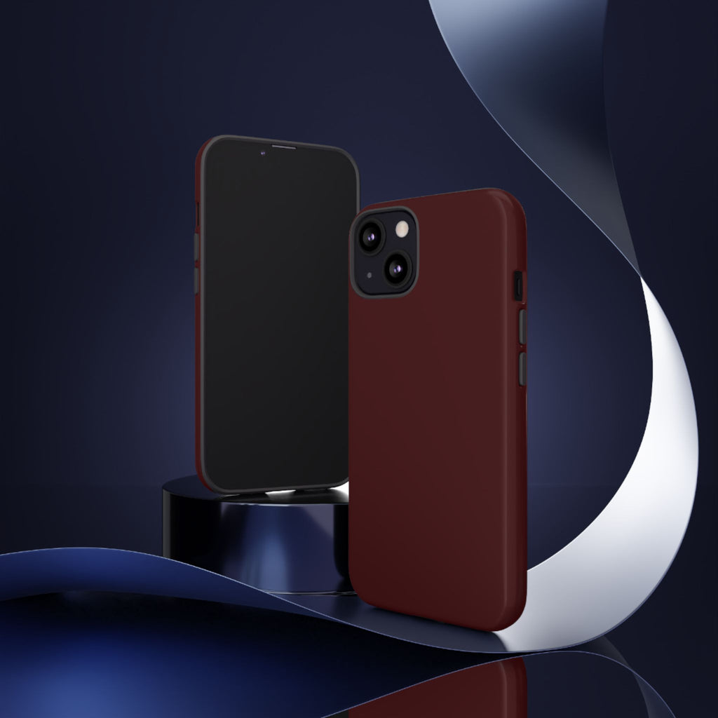 Maroon Tough Phone Case