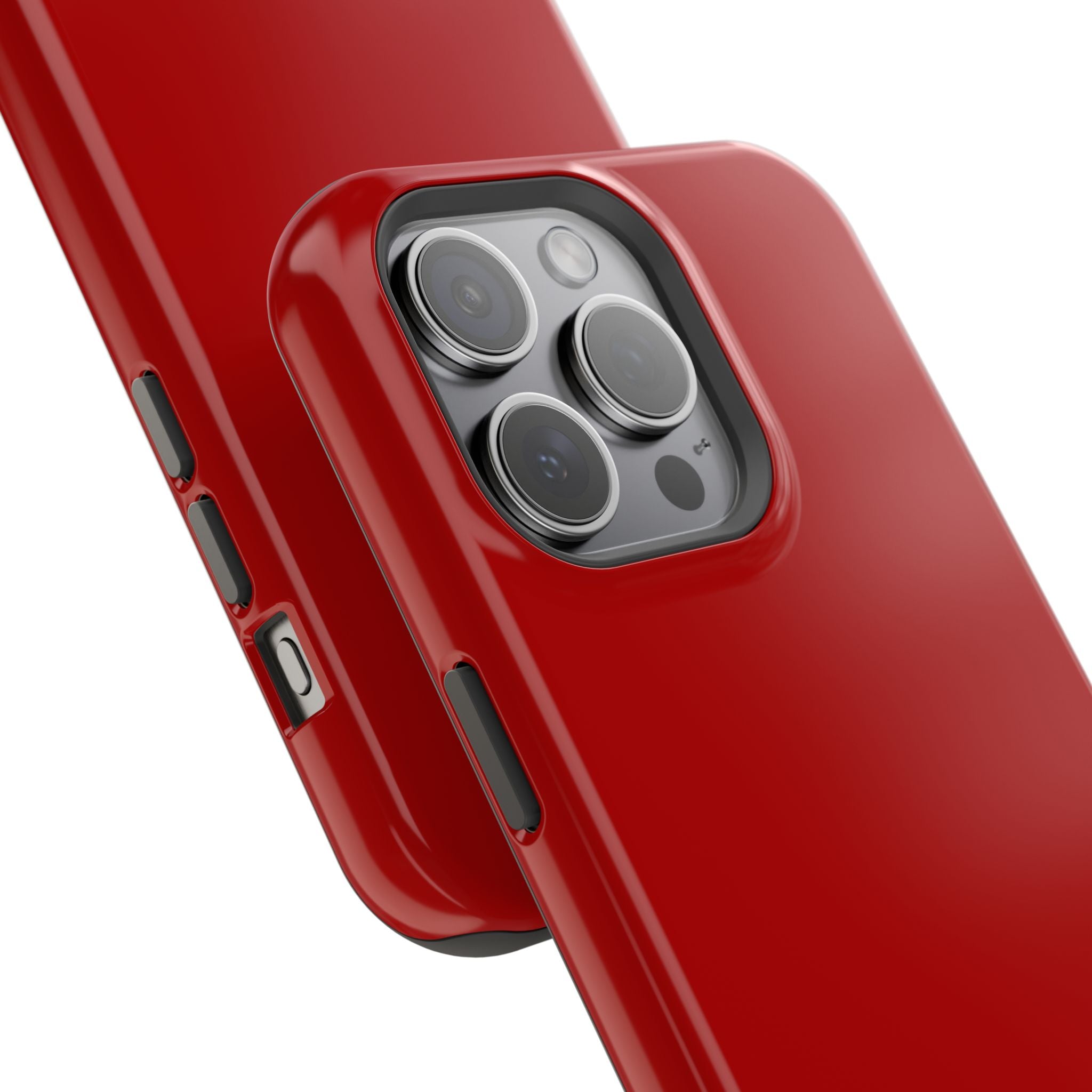 Magnetic Impact-Resistant Phone Case — Red Retro 'BLESTA' Design