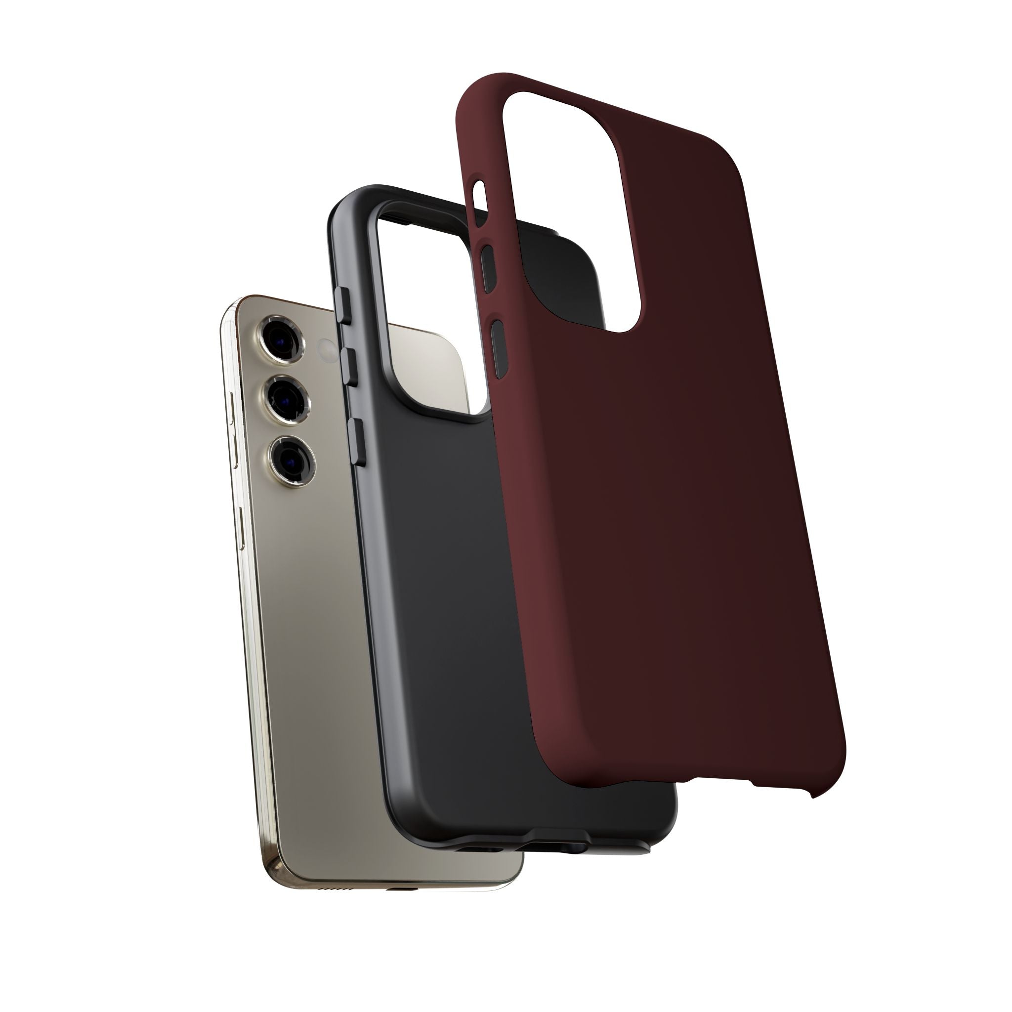 Maroon Tough Phone Case