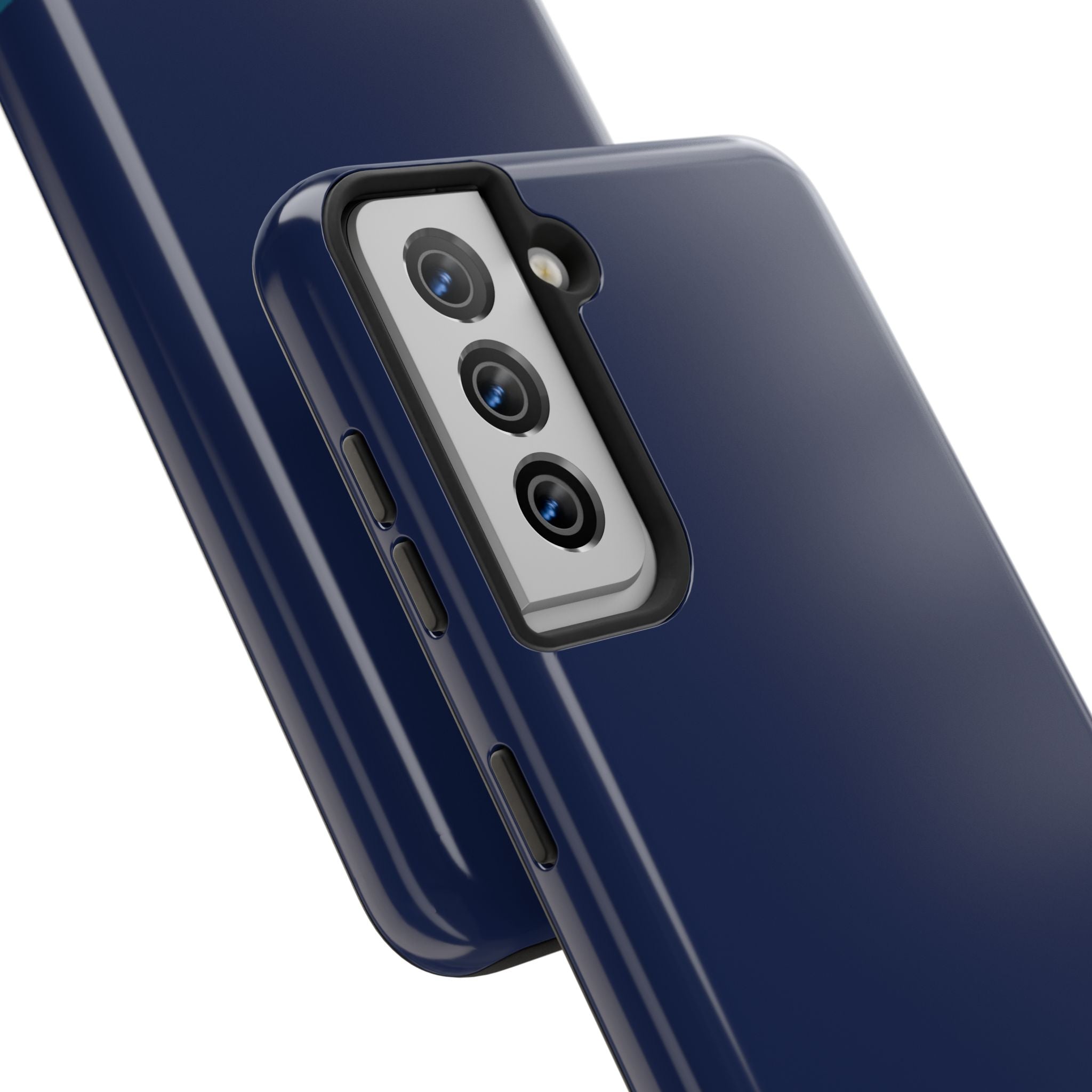 Tough Phone Case — Navy ‘BLESTA’ Bold Graphic Protective Cover