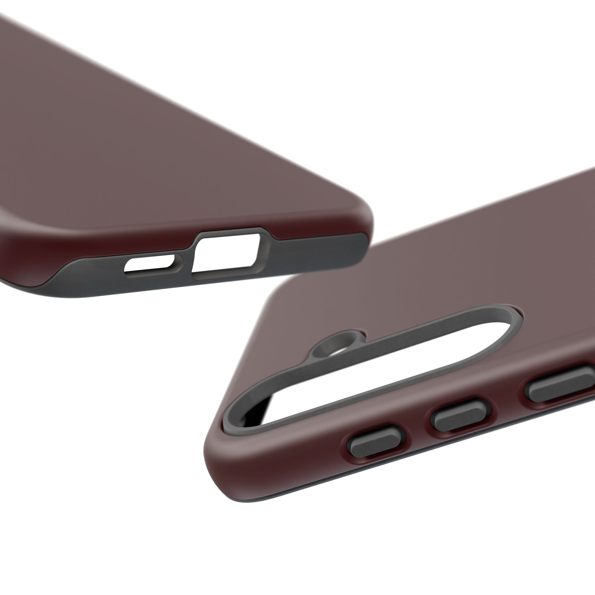 Maroon Tough Phone Case