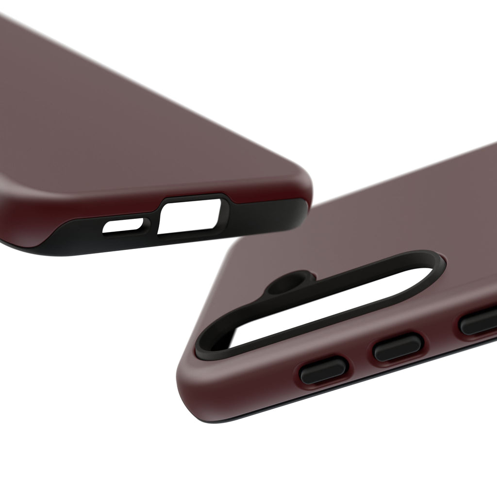 Maroon Tough Phone Case