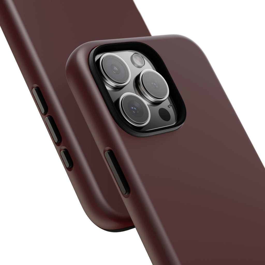 Maroon Tough Phone Case