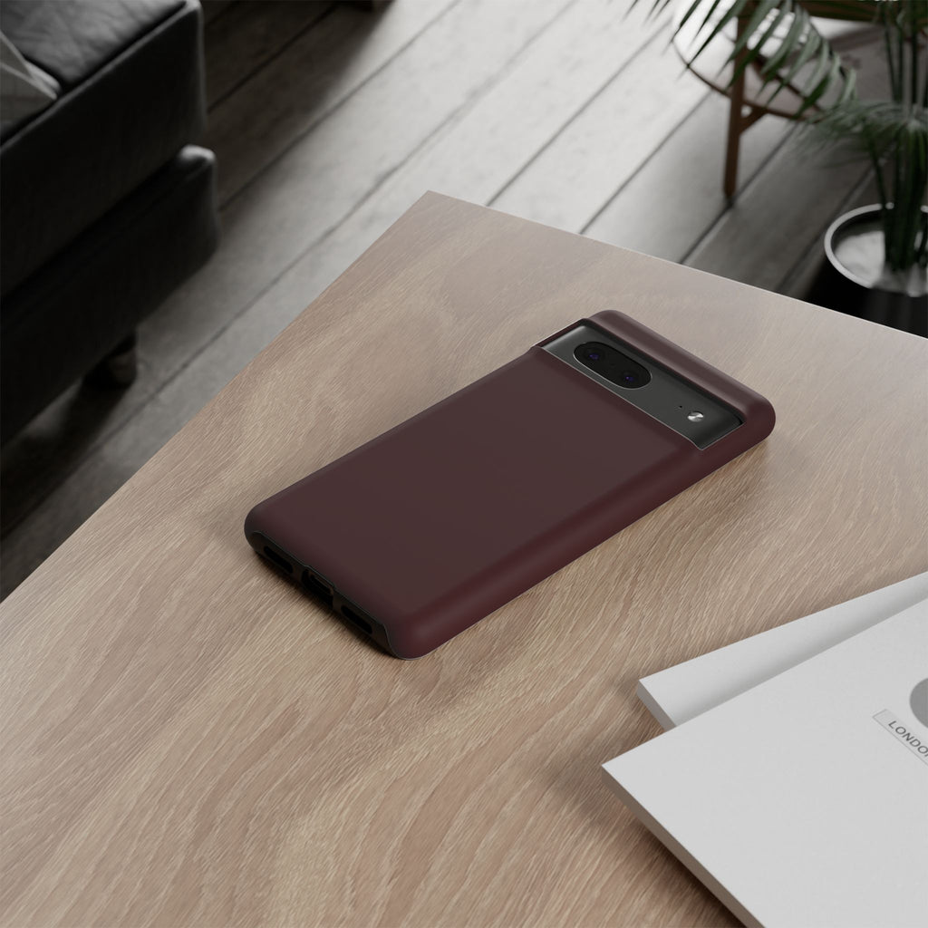Maroon Tough Phone Case