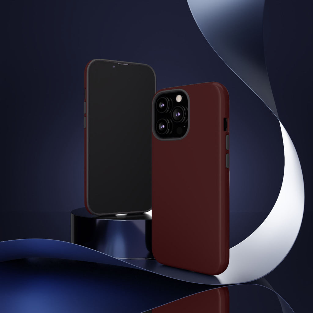 Maroon Tough Phone Case