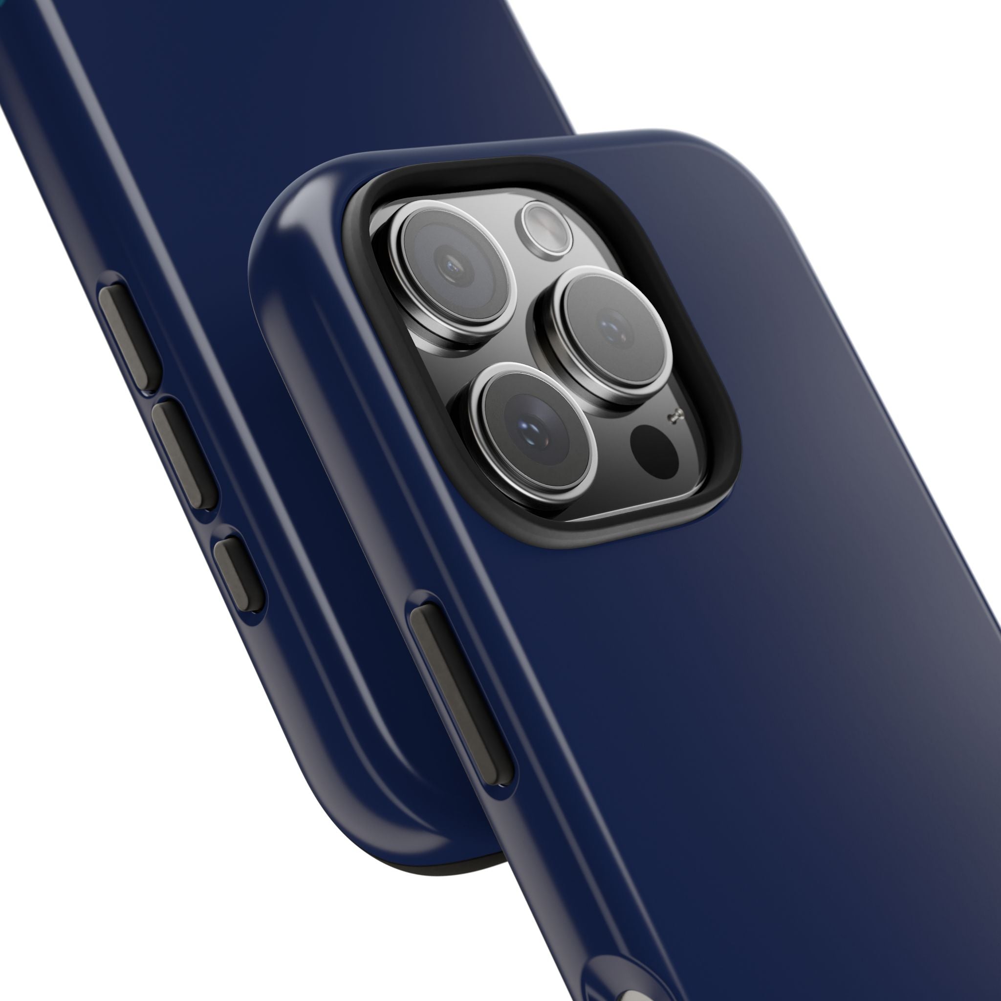 Tough Phone Case — Navy ‘BLESTA’ Bold Graphic Protective Cover