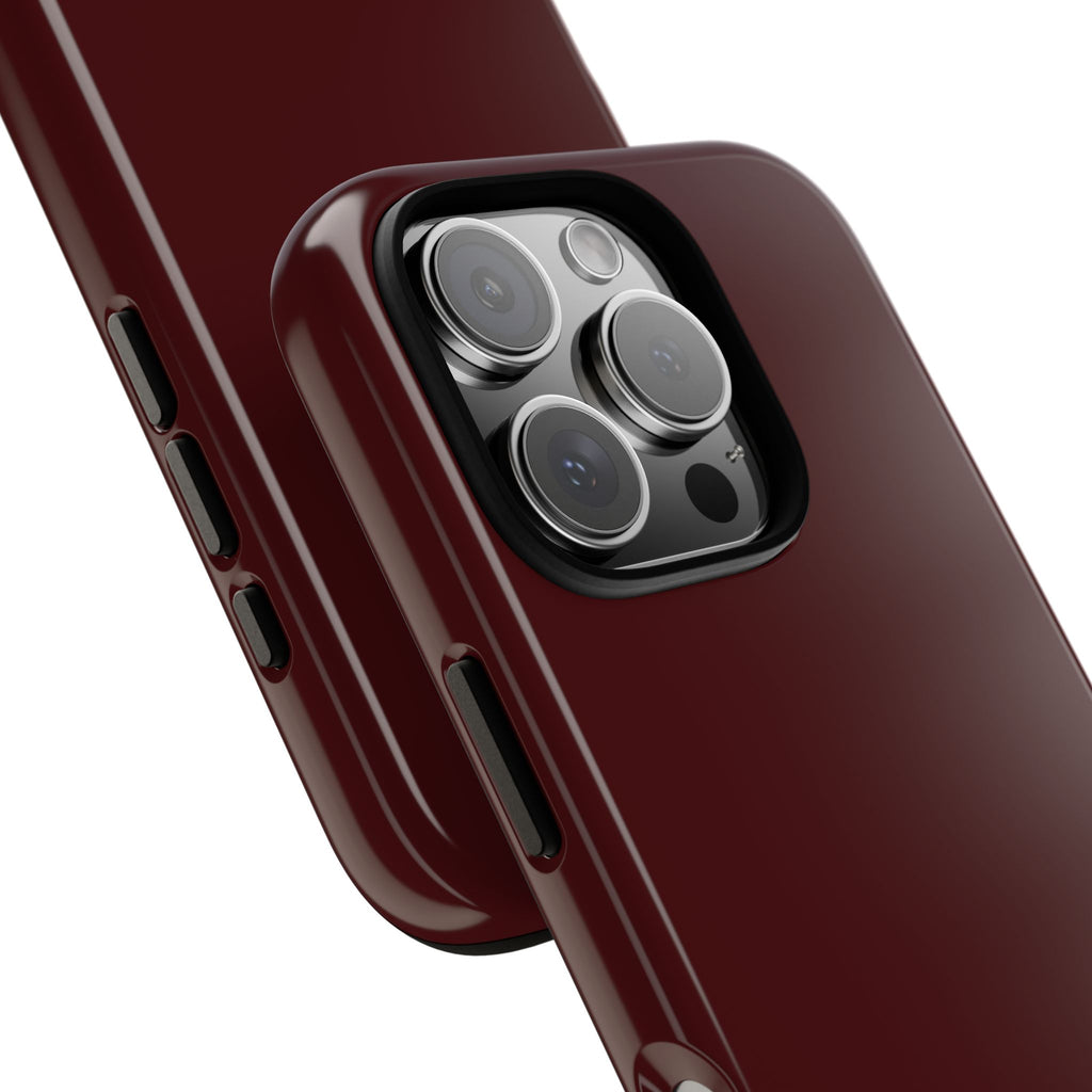 Maroon Tough Phone Case