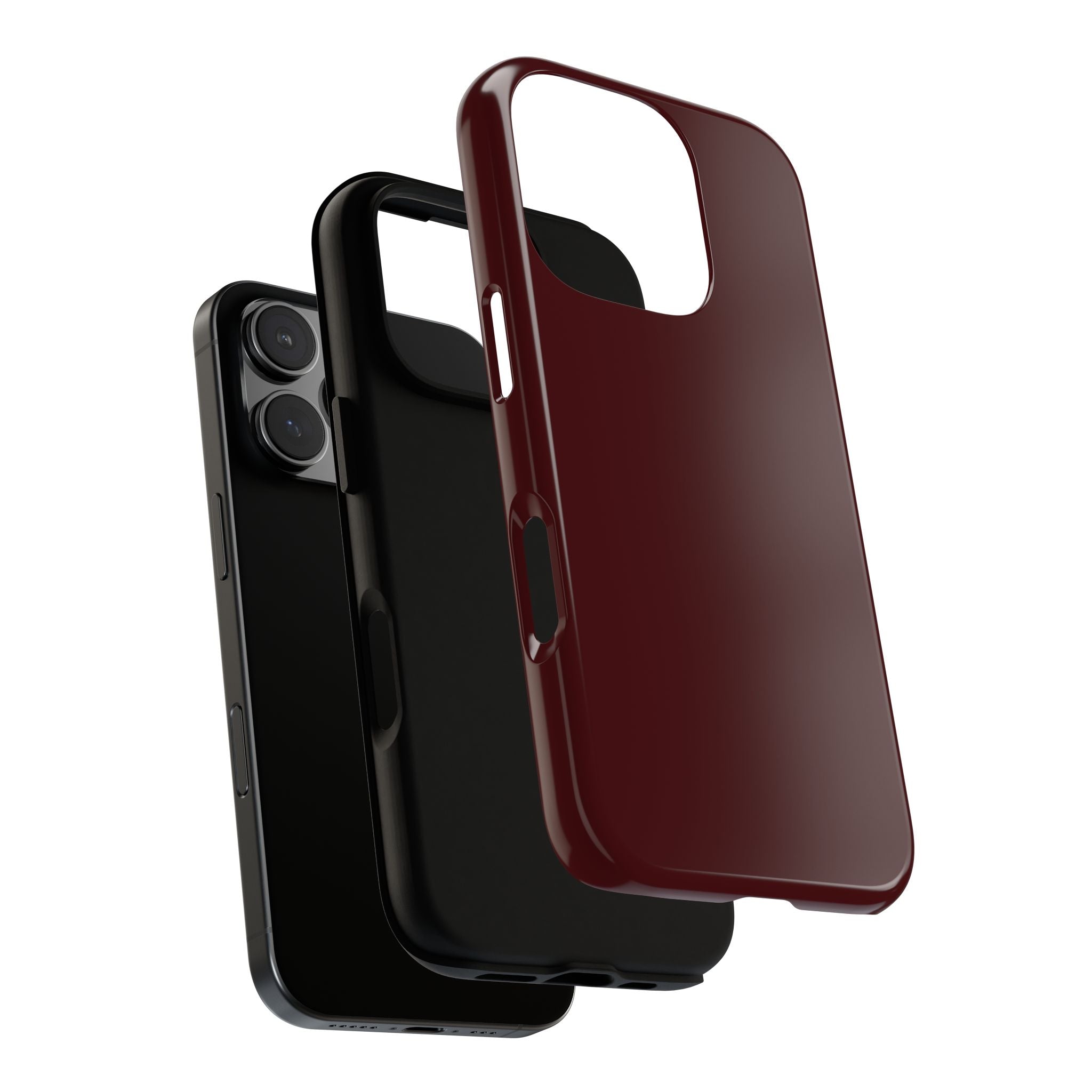 Maroon Tough Phone Case