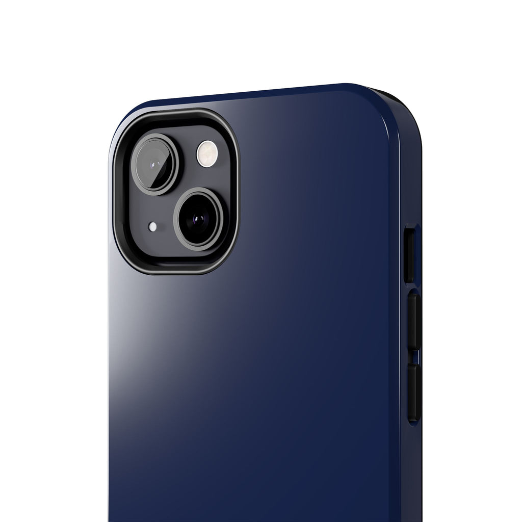Tough Phone Case — Navy ‘BLESTA’ Bold Graphic Protective Cover
