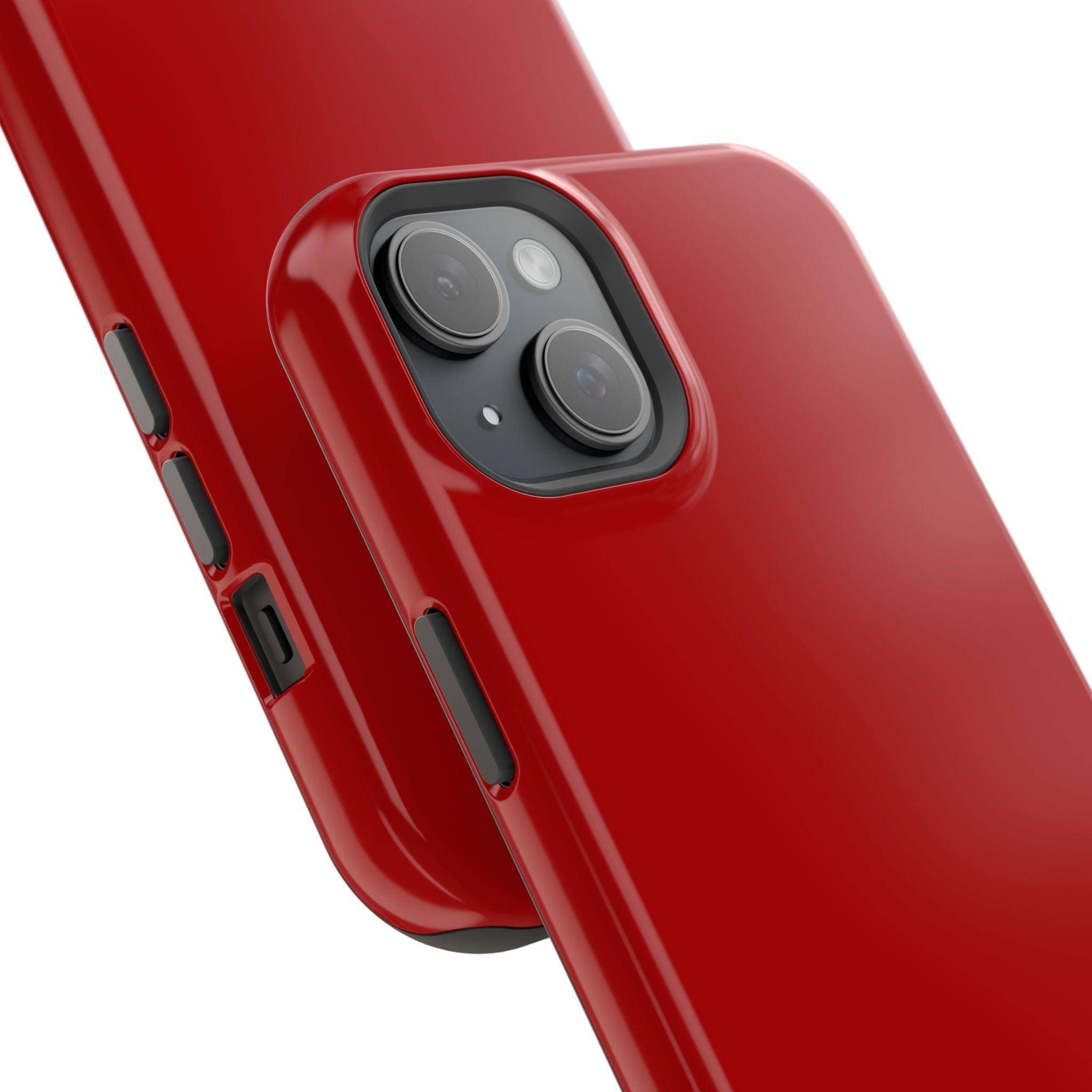 Magnetic Impact-Resistant Phone Case — Red Retro 'BLESTA' Design