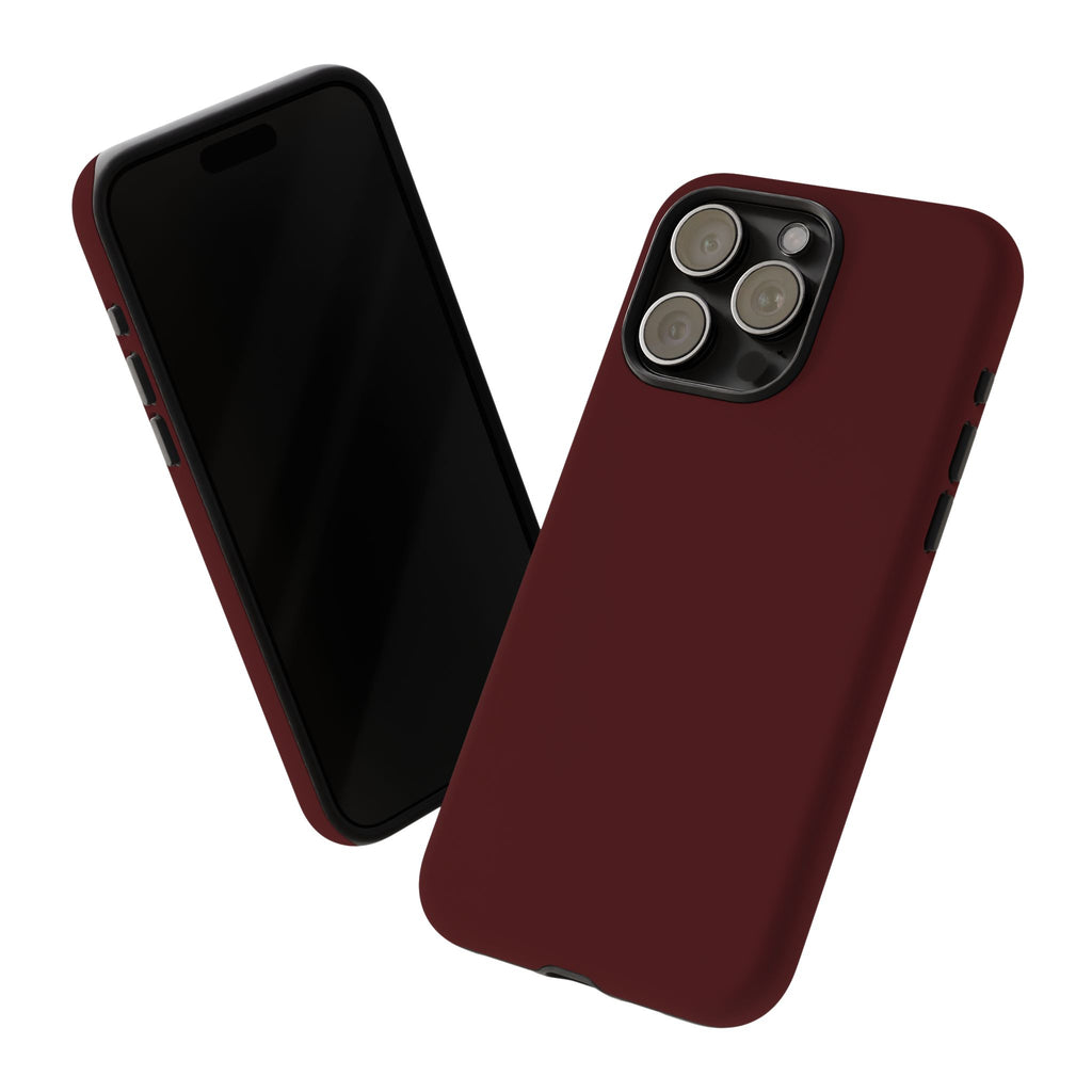 Maroon Tough Phone Case