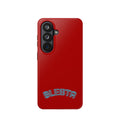 Magnetic Impact-Resistant Phone Case — Red Retro 'BLESTA' Design