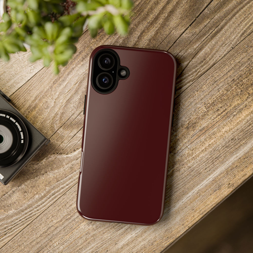 Maroon Tough Phone Case