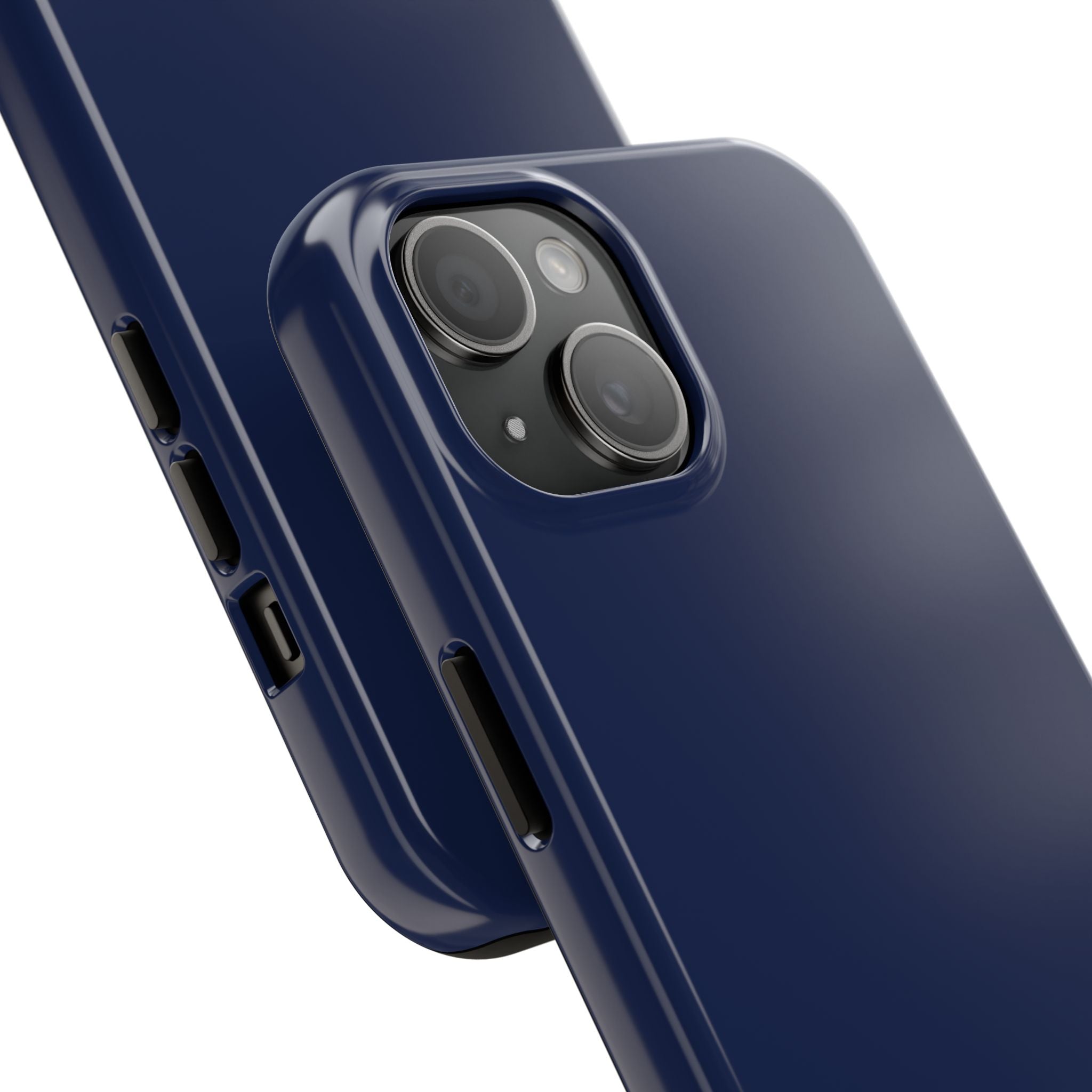 Tough Phone Case — Navy ‘BLESTA’ Bold Graphic Protective Cover
