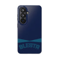 Tough Phone Case — Navy ‘BLESTA’ Bold Graphic Protective Cover