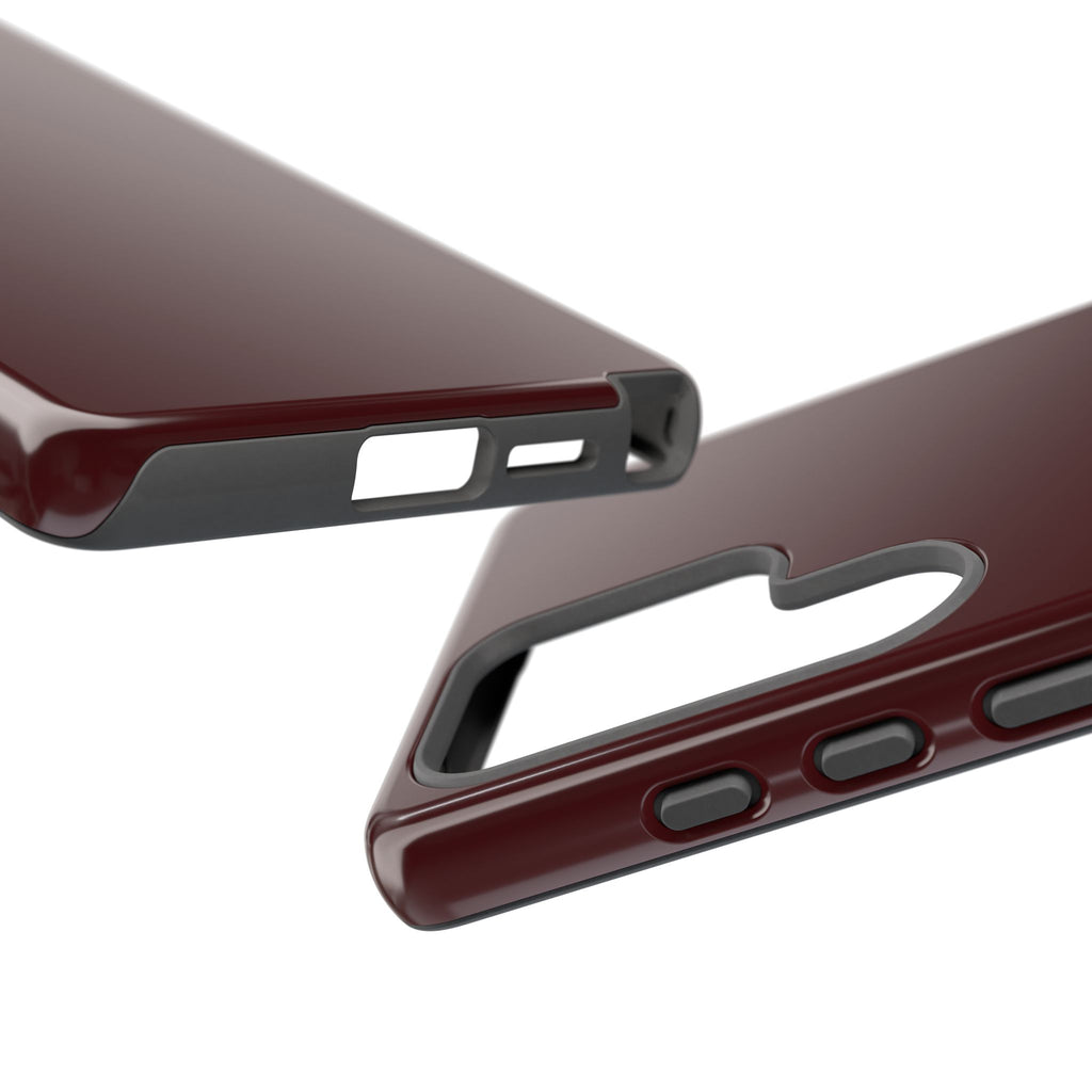 Maroon Tough Phone Case