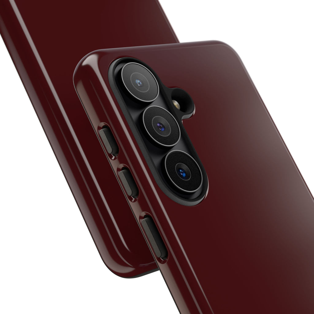 Maroon Tough Phone Case