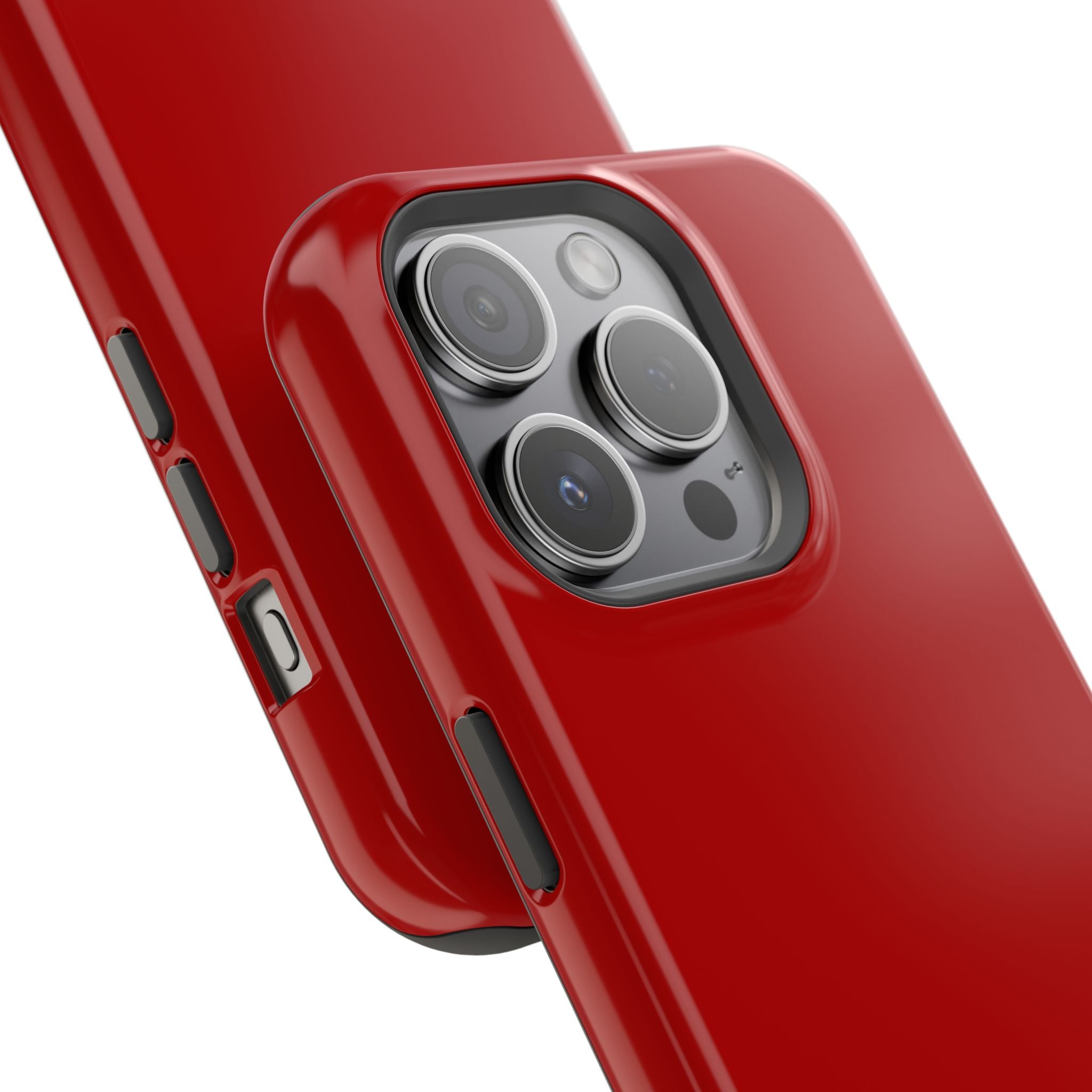 Magnetic Impact-Resistant Phone Case — Red Retro 'BLESTA' Design