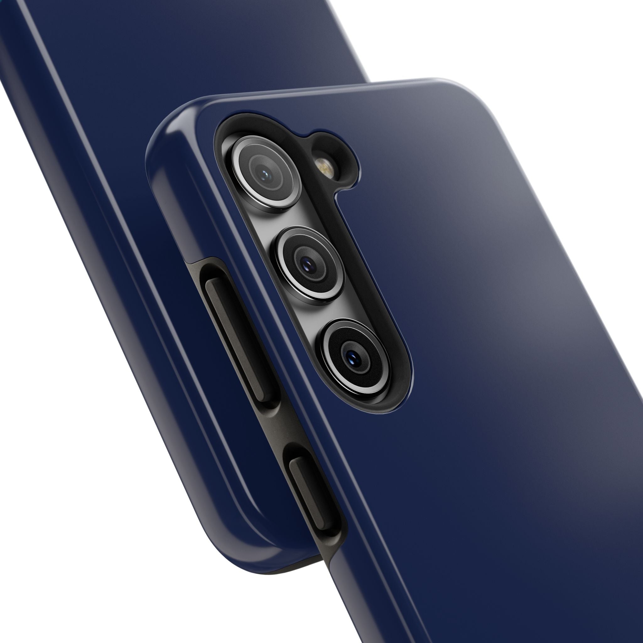 Tough Phone Case — Navy ‘BLESTA’ Bold Graphic Protective Cover