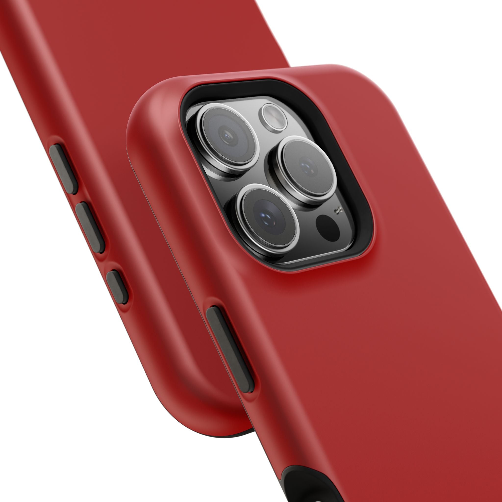 Magnetic Impact-Resistant Phone Case — Red Retro 'BLESTA' Design