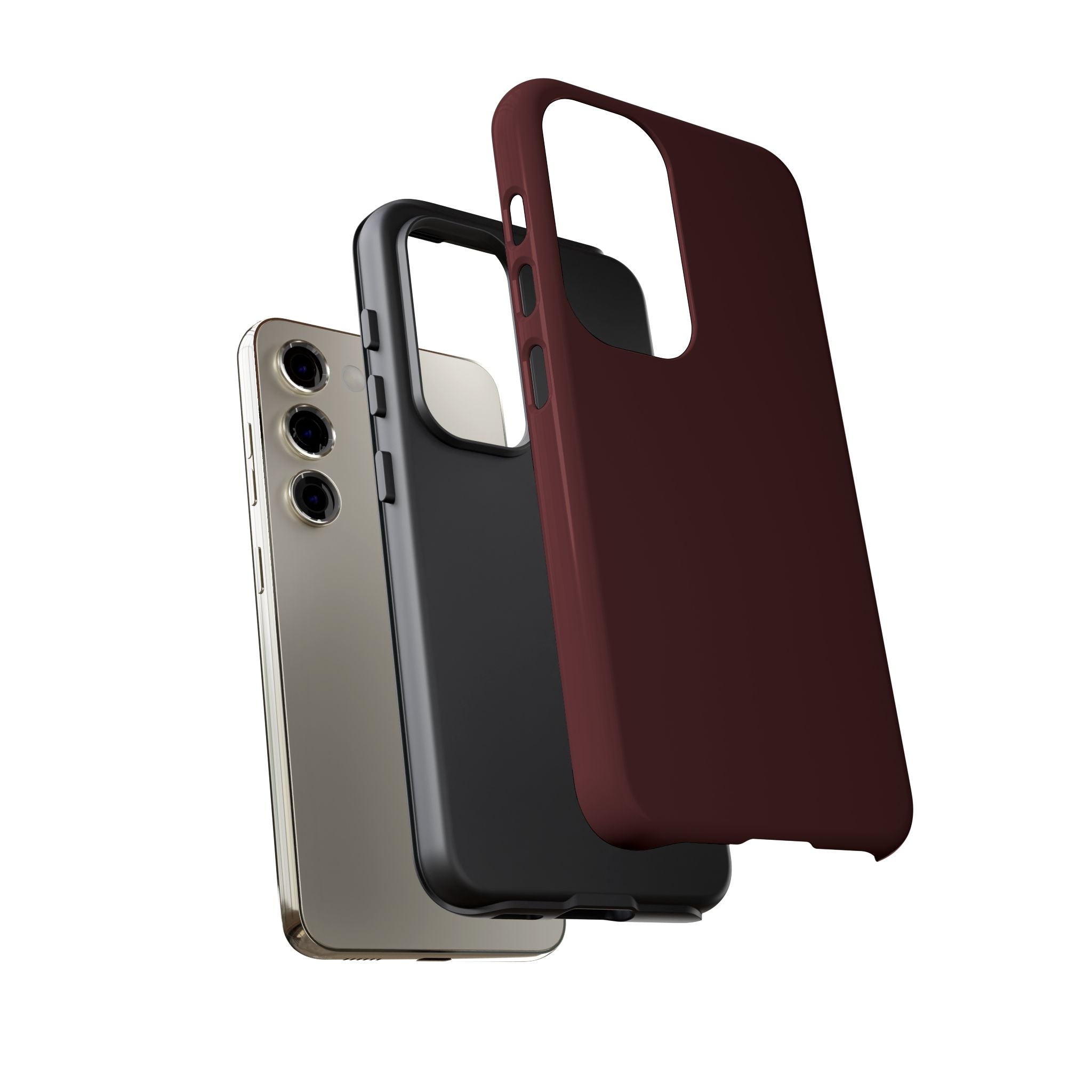 Maroon Tough Phone Case