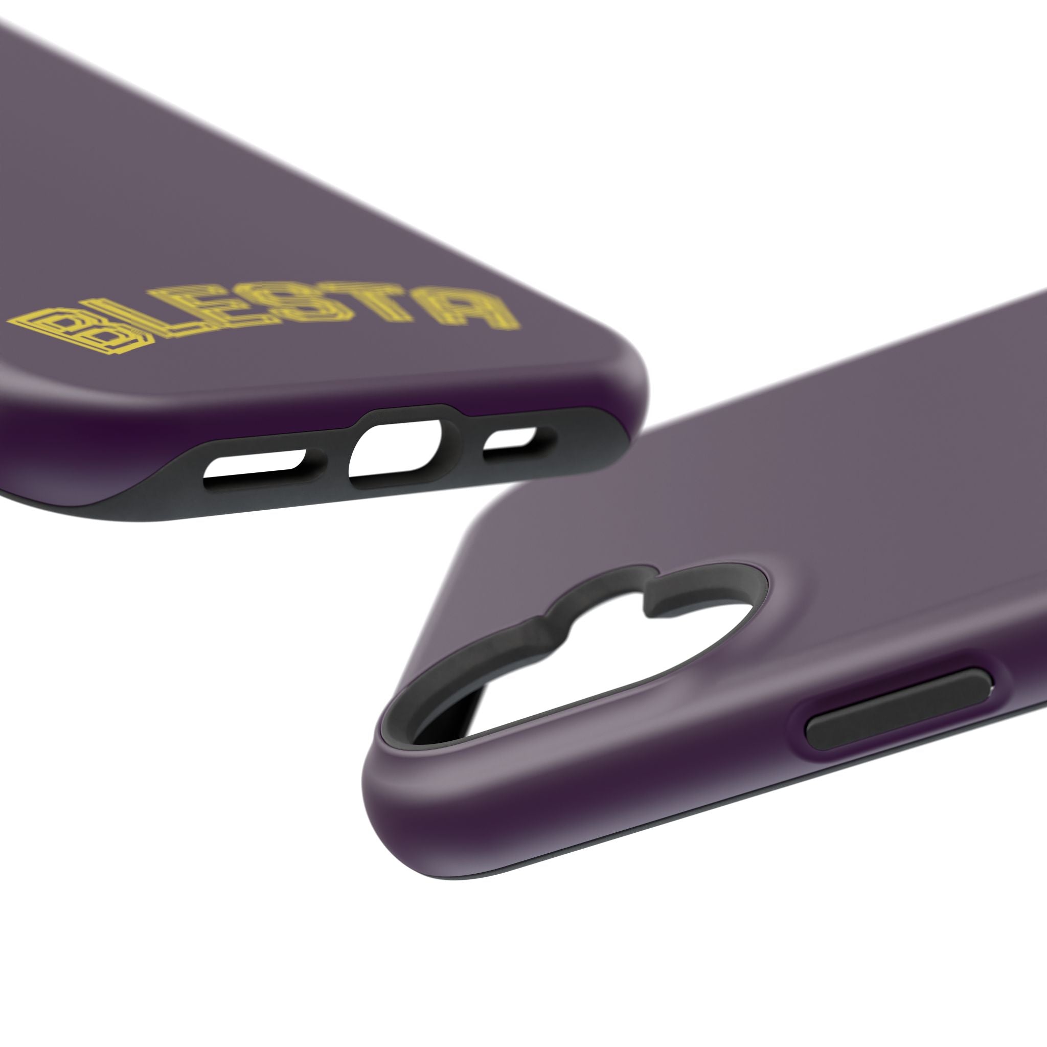 Magnetic Impact-Resistant Phone Case — “BLESTA” Retro Varsity Logo