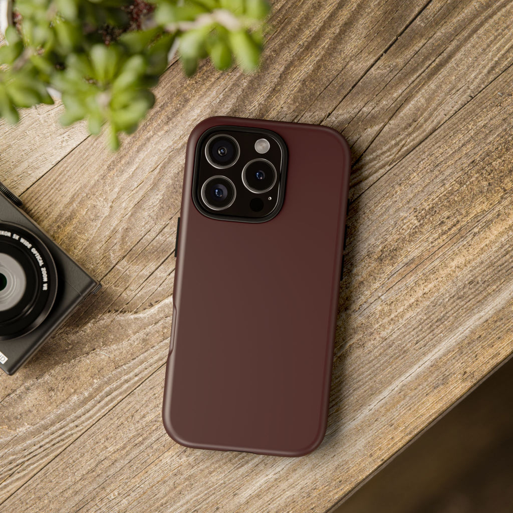 Maroon Tough Phone Case