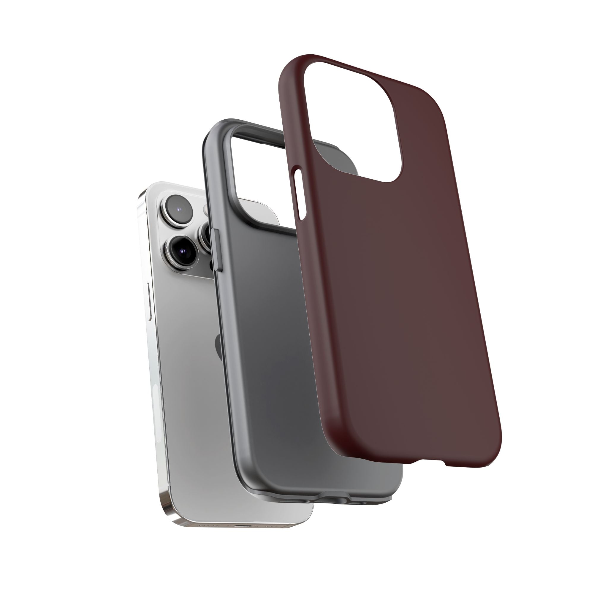 Maroon Tough Phone Case