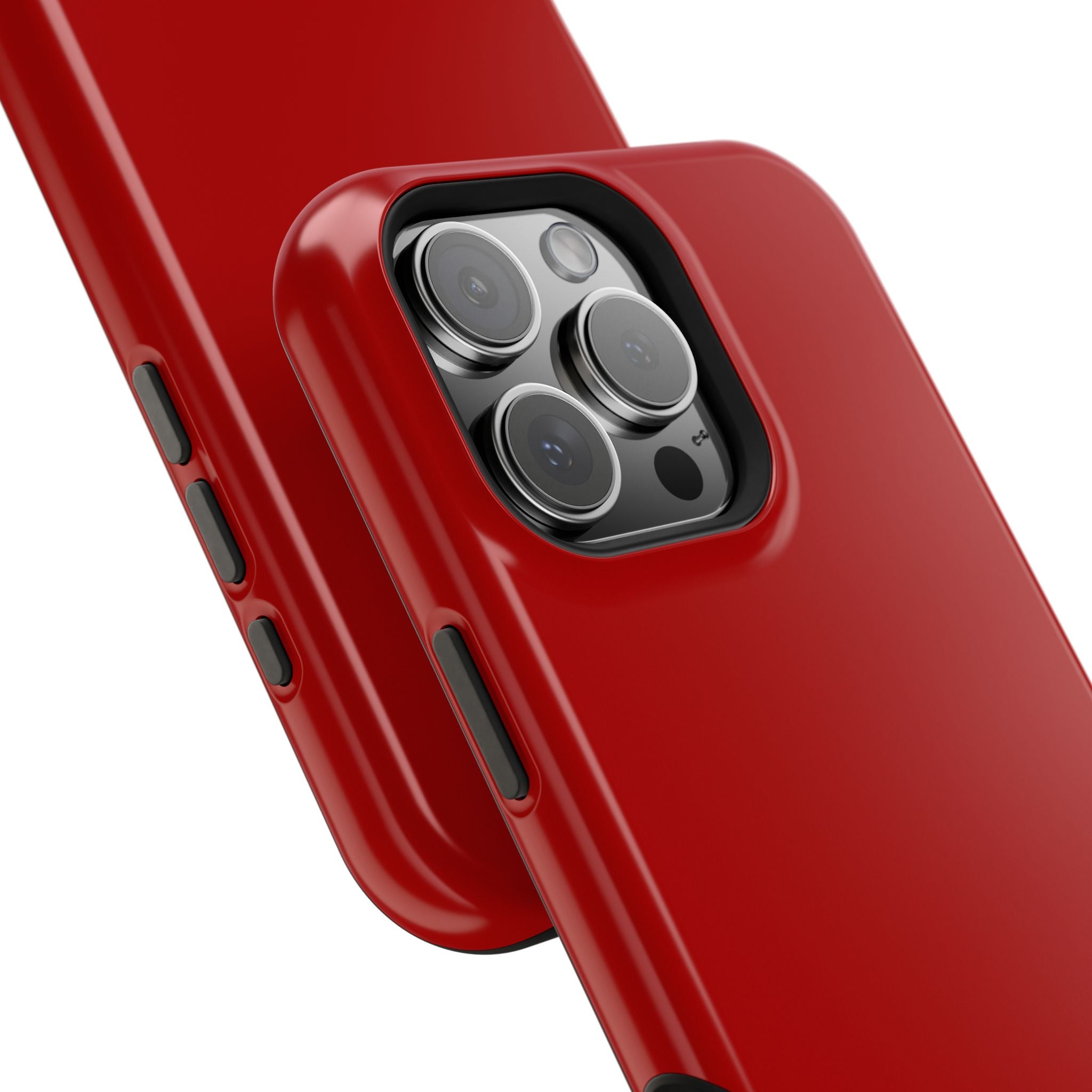 Magnetic Impact-Resistant Phone Case — Red Retro 'BLESTA' Design